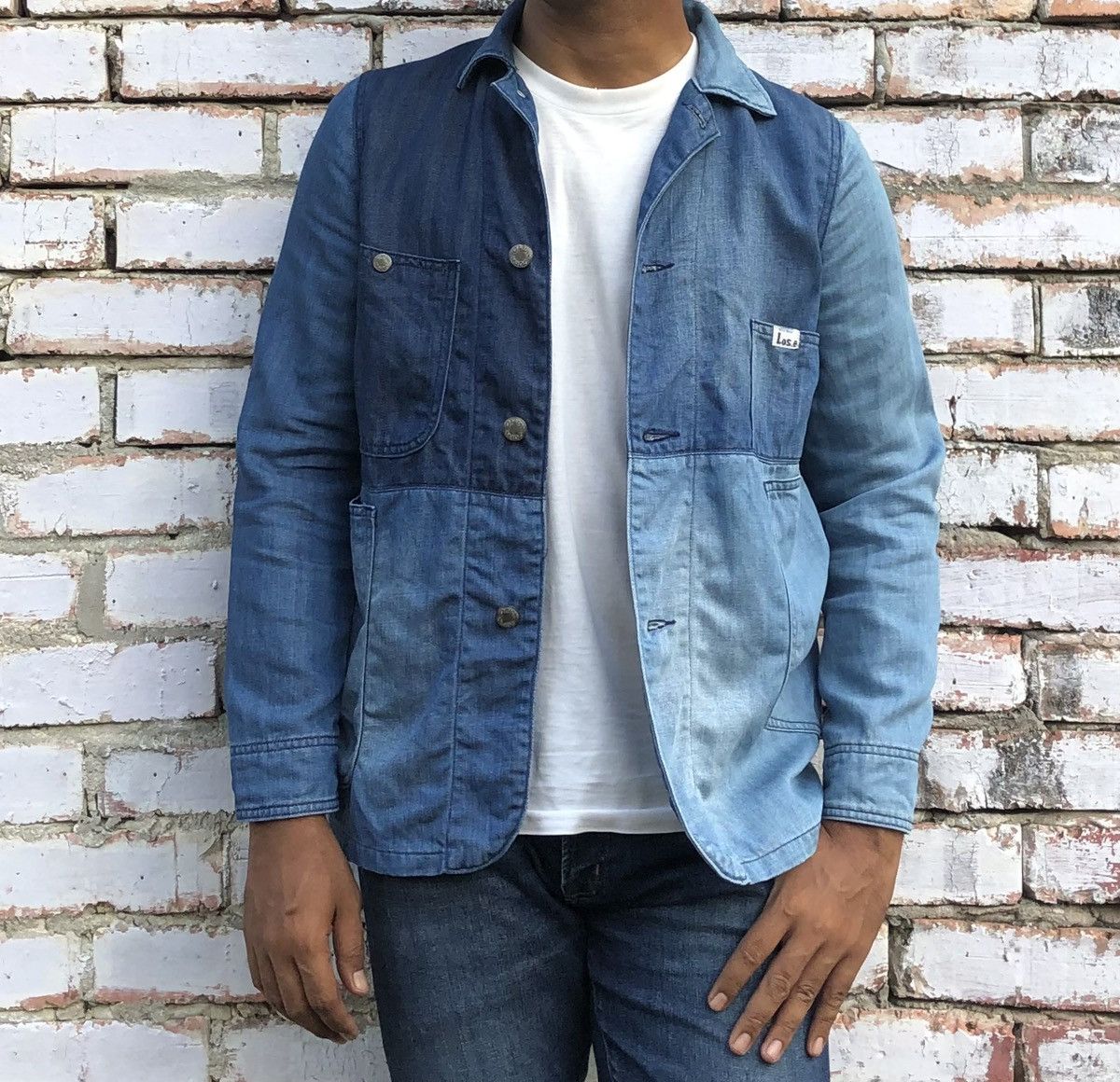 Vintage Los.e Union Made Patchwork Colour Block Chore Jacket