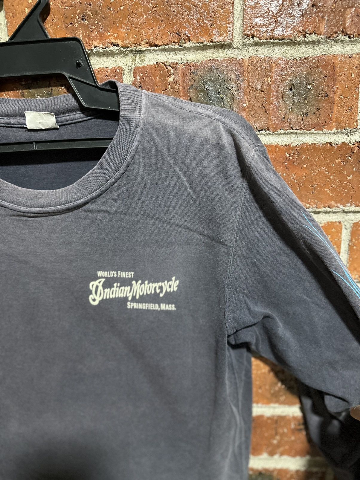 Indian Motorcycle Thrashed Vintage Indian Motorcycle Sun Faded Tee Size US M / EU 48-50 / 2 - 9 Thumbnail