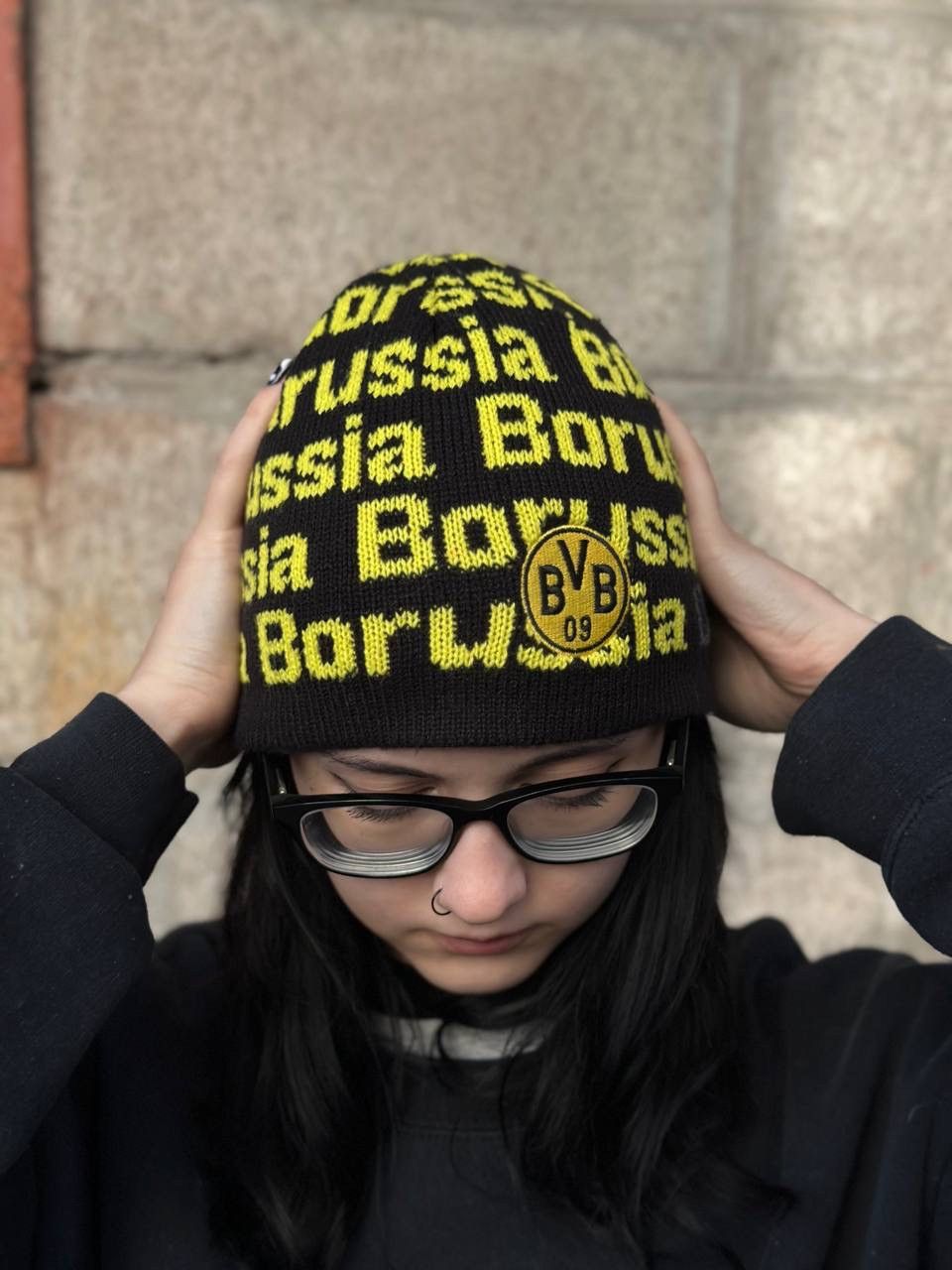 Number (N)ine Borussia Dortmund Soccer Hat Football BVB Fussball Hut Germa Size ONE SIZE - 1 Thumbnail