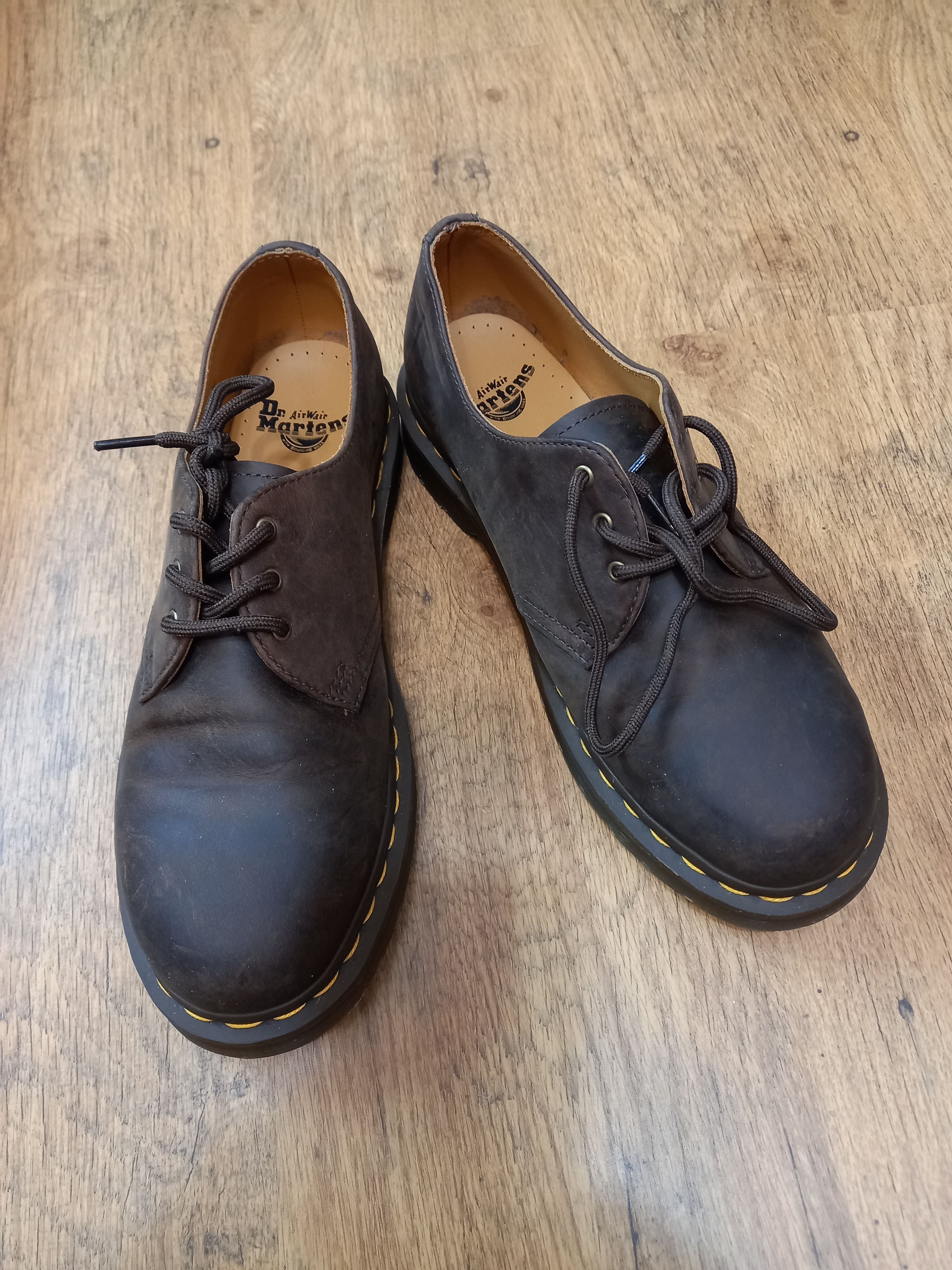 Dr Marten crazy horse leather Oxford shoe