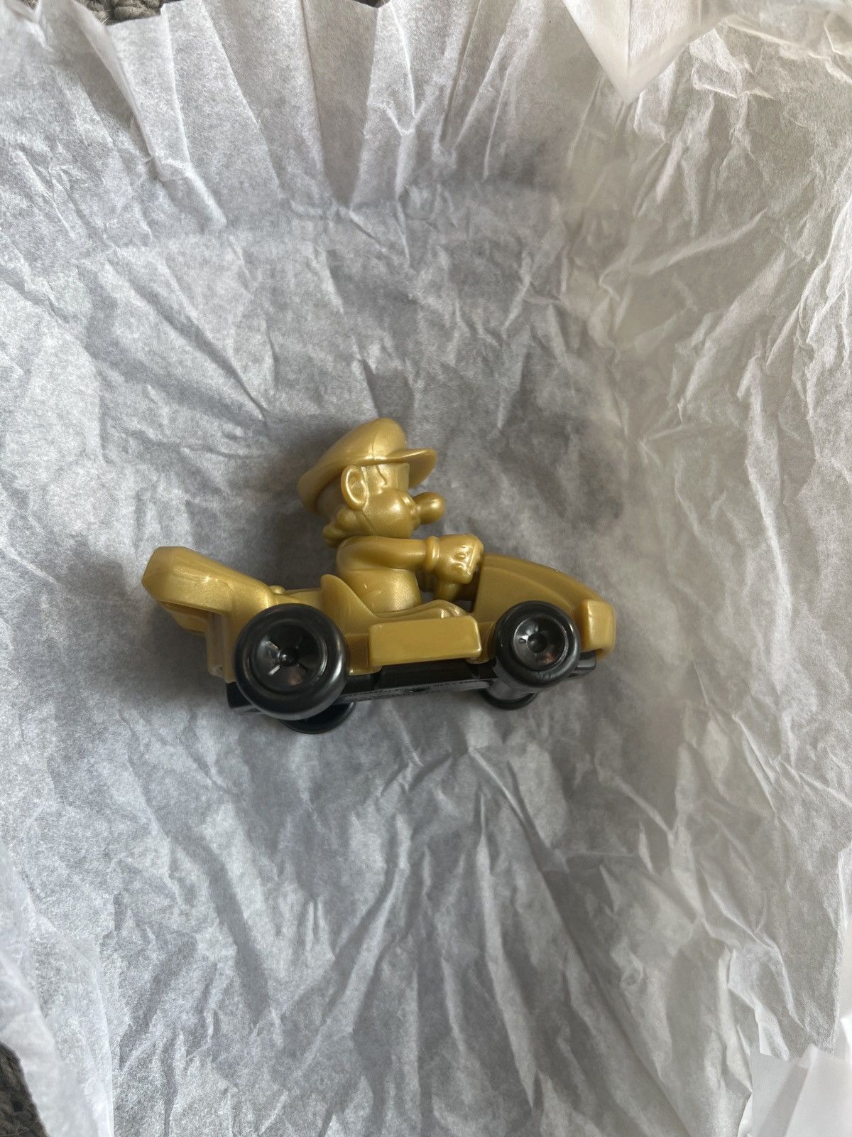 Nintendo 2024 McDonald’s Nintendo Mario Kart 8 Deluxe Gold Mario Kart Size ONE SIZE - 3 Thumbnail