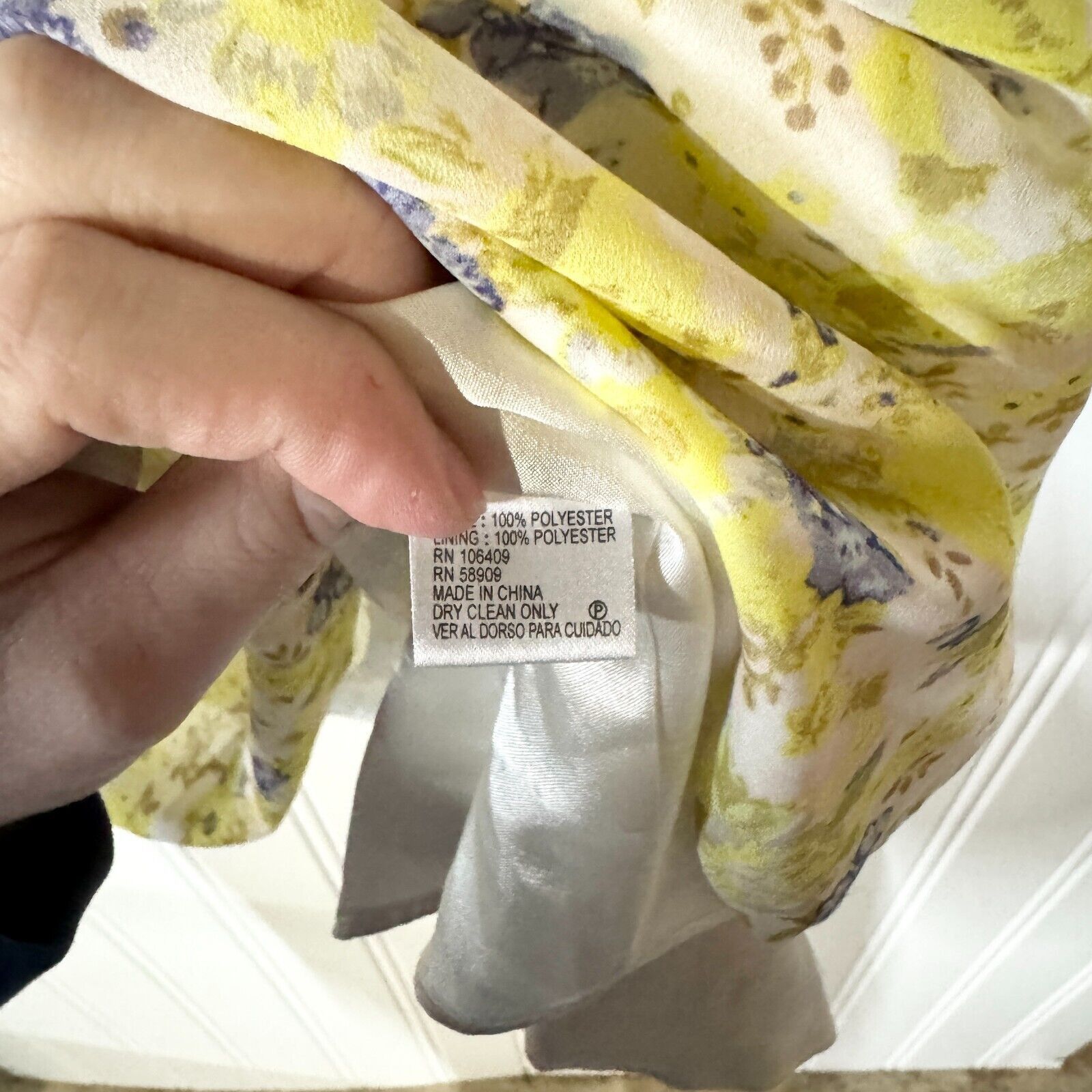 Gianni Valentino Gianni Bini Dress Size 0 Mini Sleeveless Floral Yellow Size XS / US 0-2 / IT 36-38 - 3 Thumbnail
