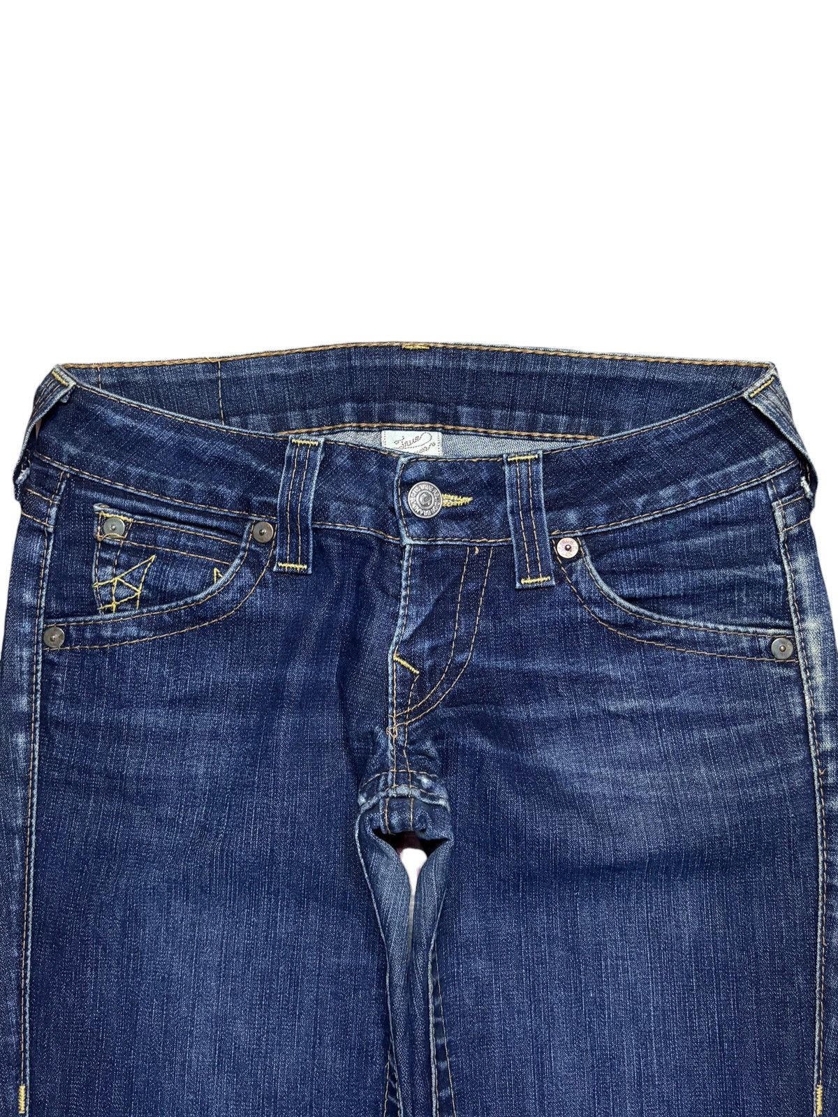 True Religion Vintage True Religion Blue Wash Skinny Fit Jeans Size 30" / US 8 / IT 44 - 4 Thumbnail