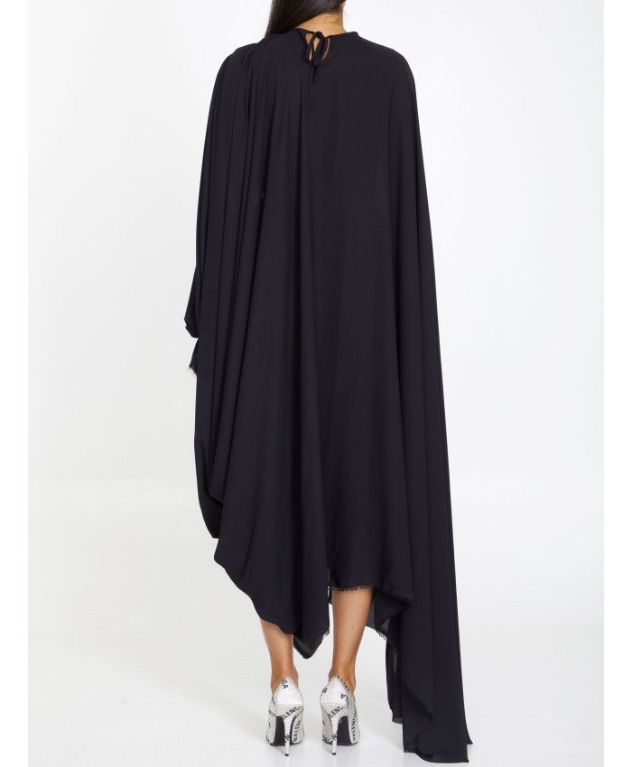 Balenciaga o1y0625 Maxi Dress in Black Size S / US 4 / IT 40 - 3 Thumbnail