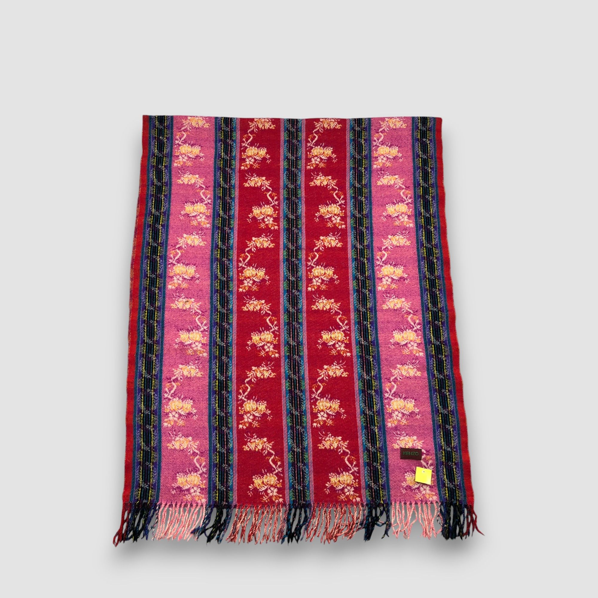 Kenzo Vintage Kenzo Scarf Long Shawl Stoles Wool Scarves. Size ONE SIZE - 7 Thumbnail