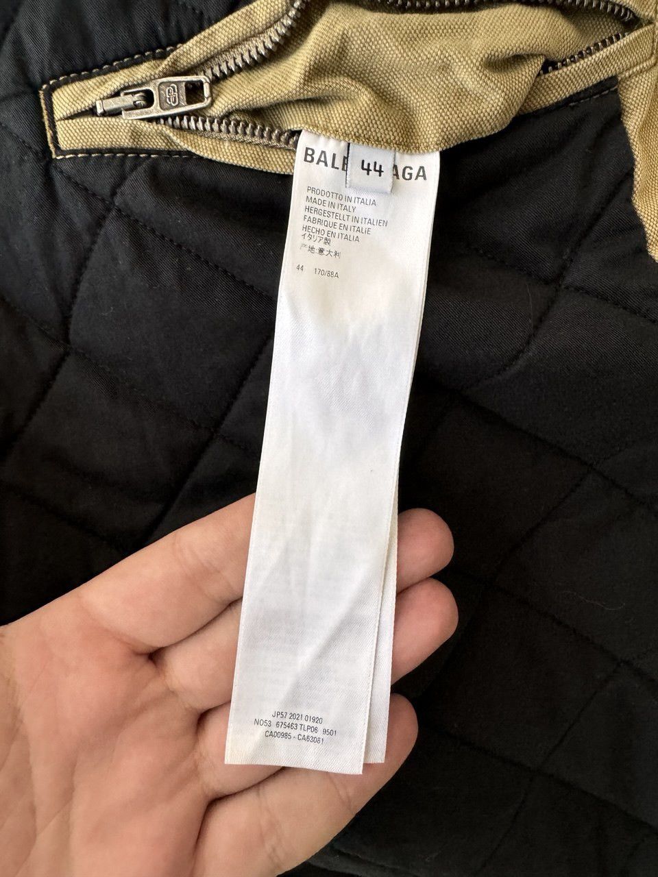 Balenciaga Balenciaga Canvas Worker Jacket Size US S / EU 44-46 / 1 - 5 Thumbnail