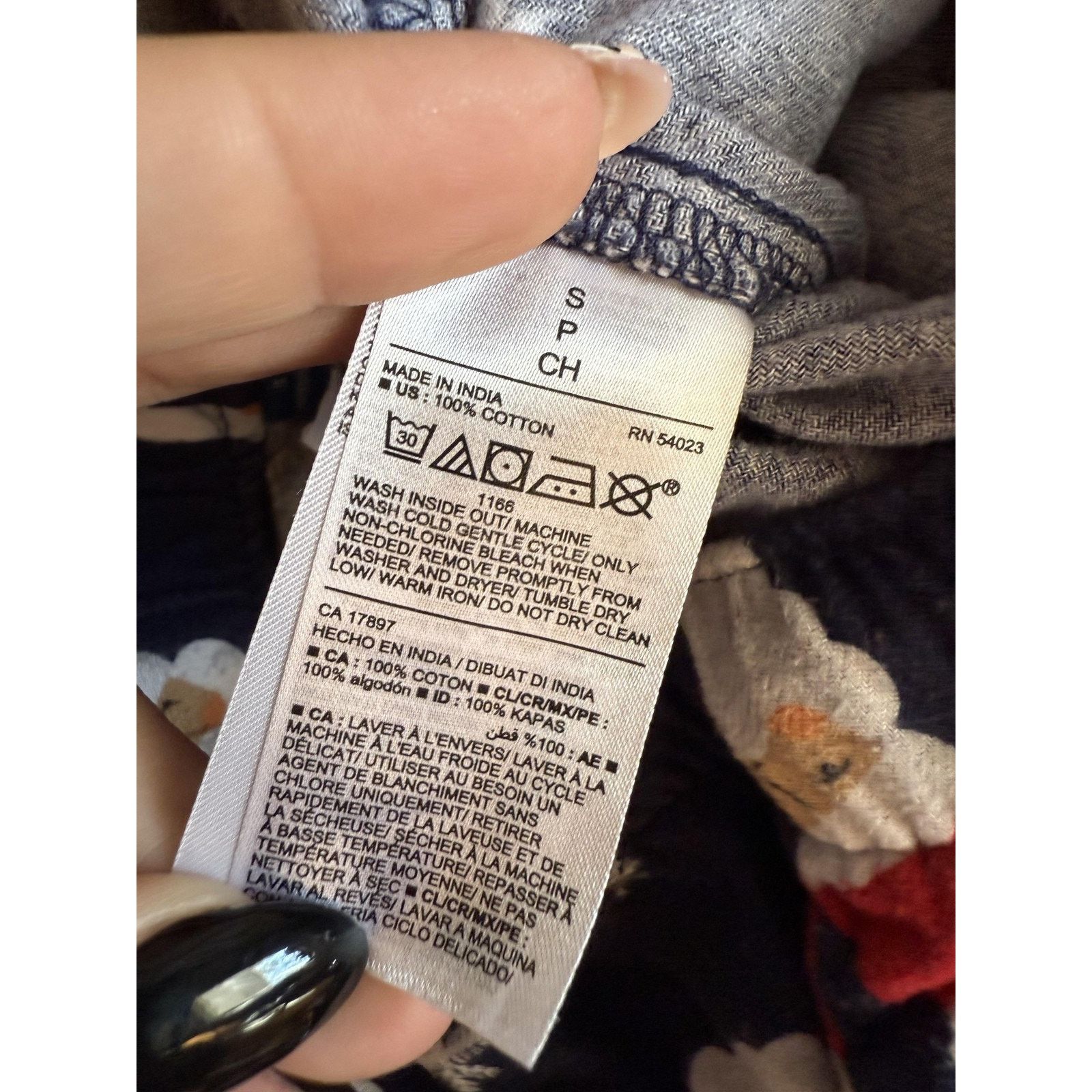 Old Navy Old Navy Pajama Pants Small Navy Flannel Santa Drawstring Size US 29 - 4 Thumbnail
