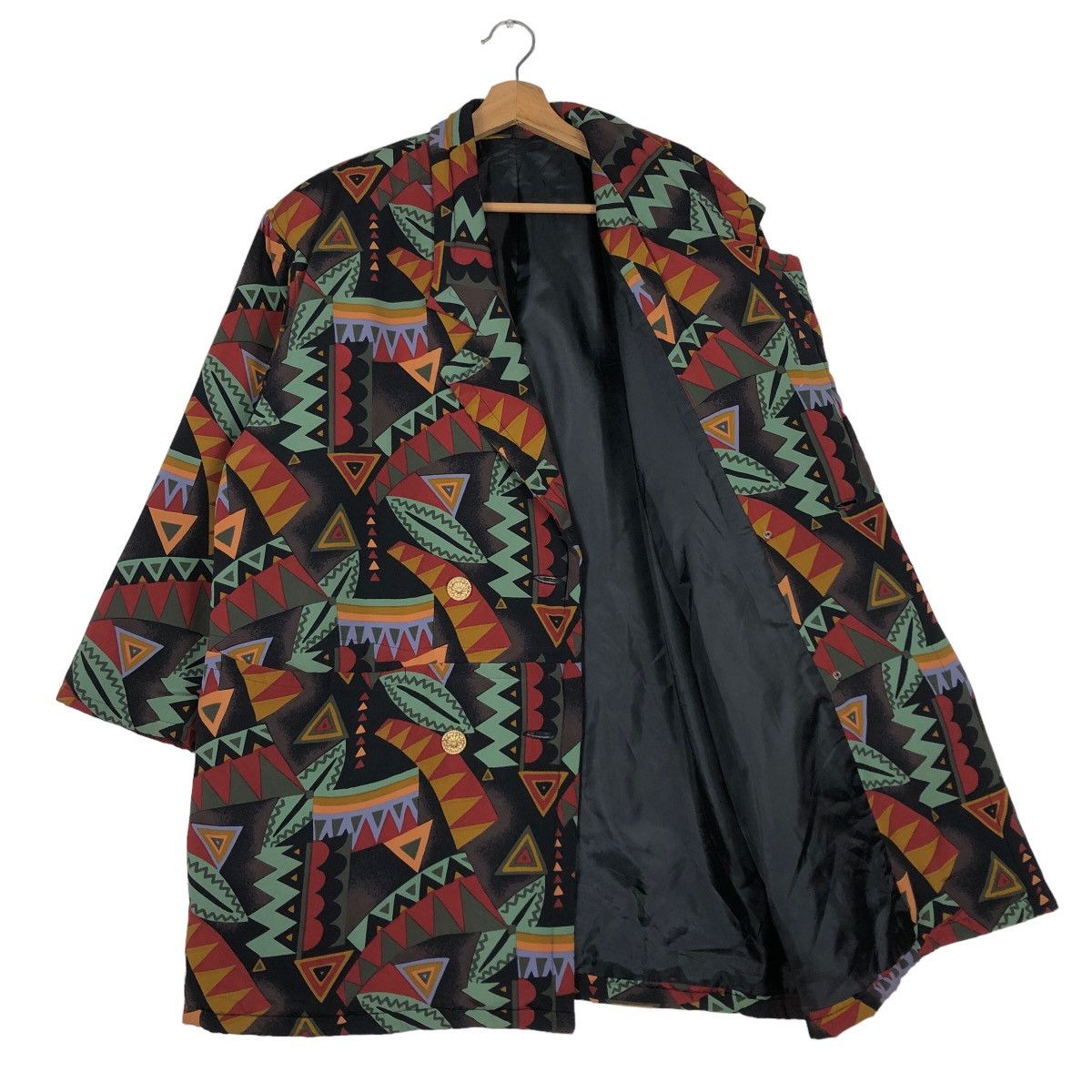 Japanese Brand 🔥Vintage Full Print Button Jacket Navajo Native Kapital Size US M / EU 48-50 / 2 - 11 Thumbnail