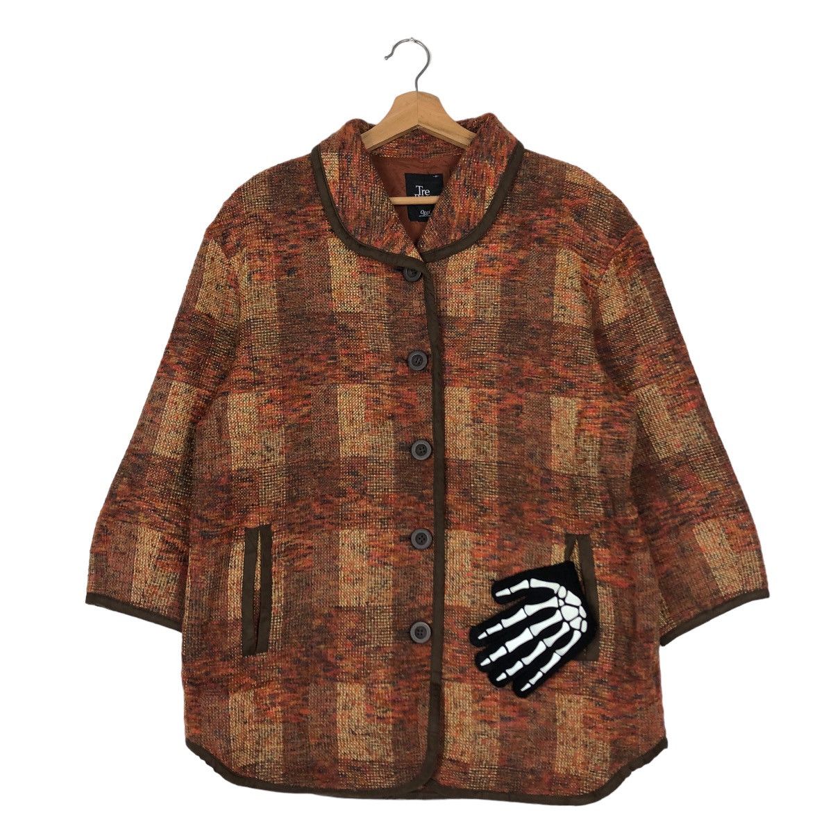 Japanese Brand 🔥90’s Tre Pini Design Vintage Japanese Design Wool Jacket Size US M / EU 48-50 / 2 - 2 Thumbnail
