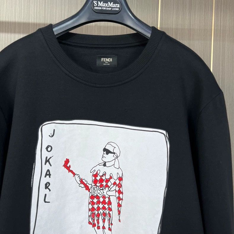 Fendi Fendi Graphic Print Sweatshirt in Large Size US L / EU 52-54 / 3 - 3 Thumbnail