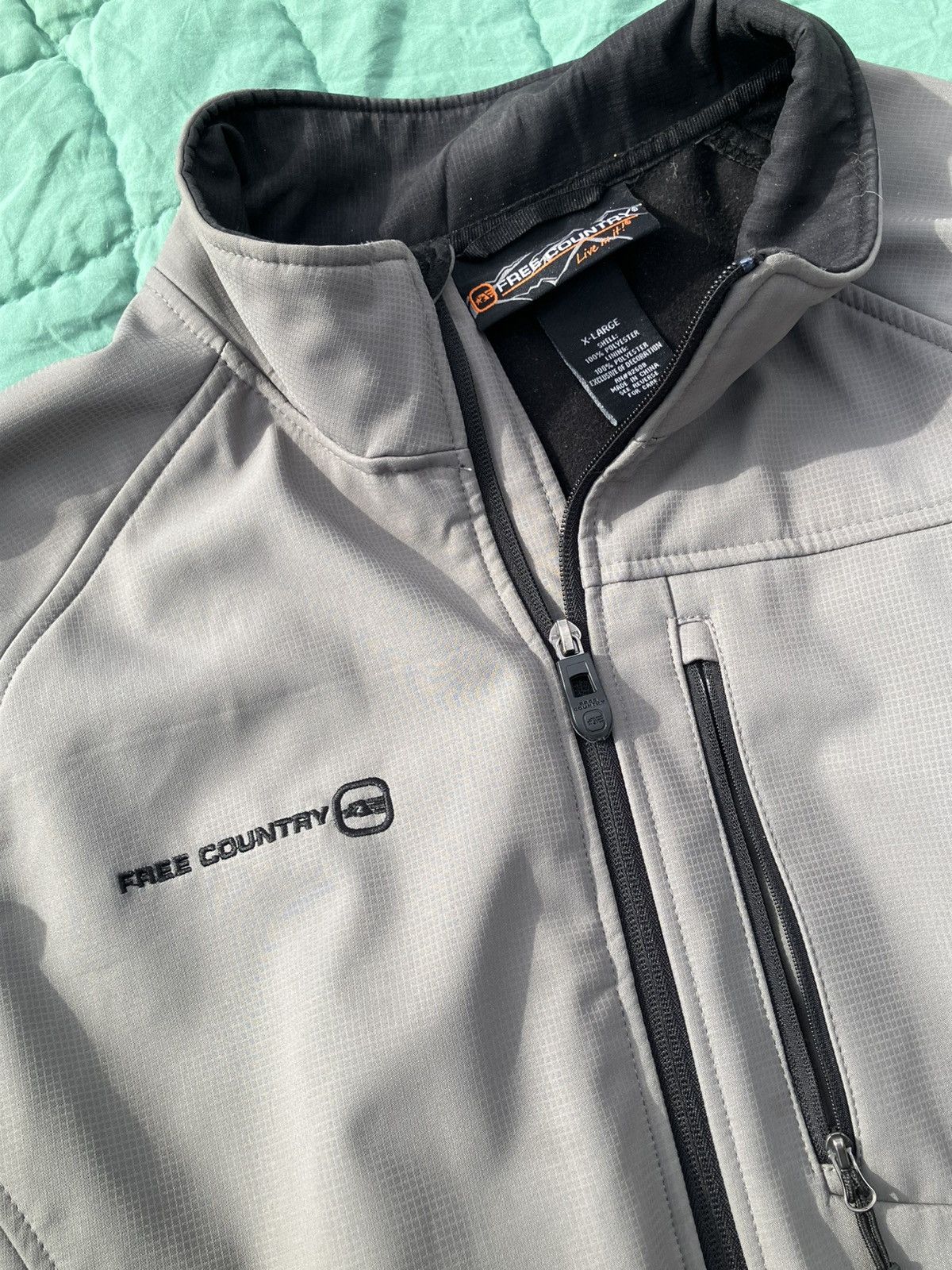 Free Country Free country gray jacket Size US XL / EU 56 / 4 - 2 Thumbnail