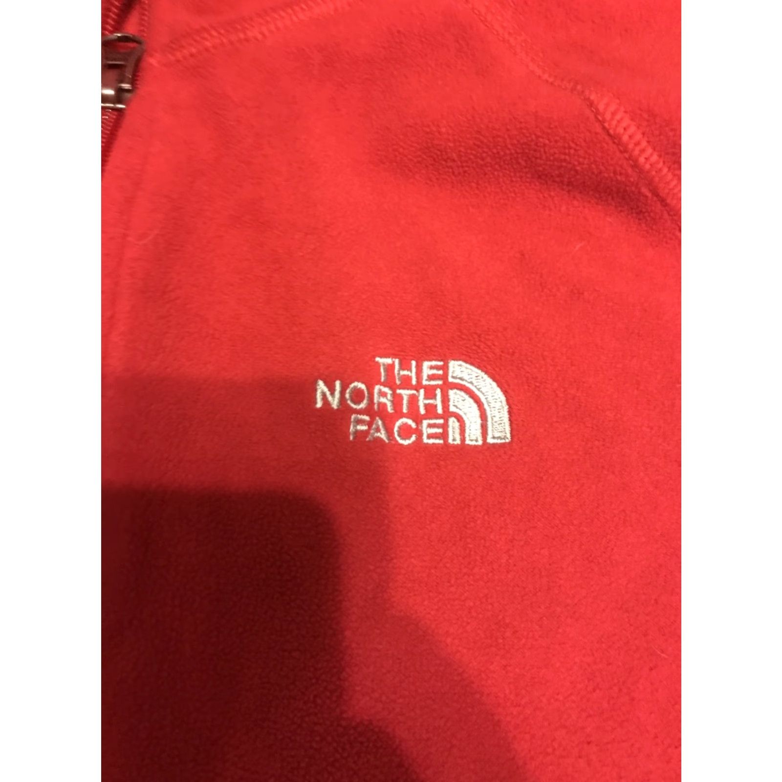 The North Face The North Face Red Pullover Fleece Sweater Mens Size L 1/4 Zip Shirt/Top Size US L / EU 52-54 / 3 - 2 Thumbnail