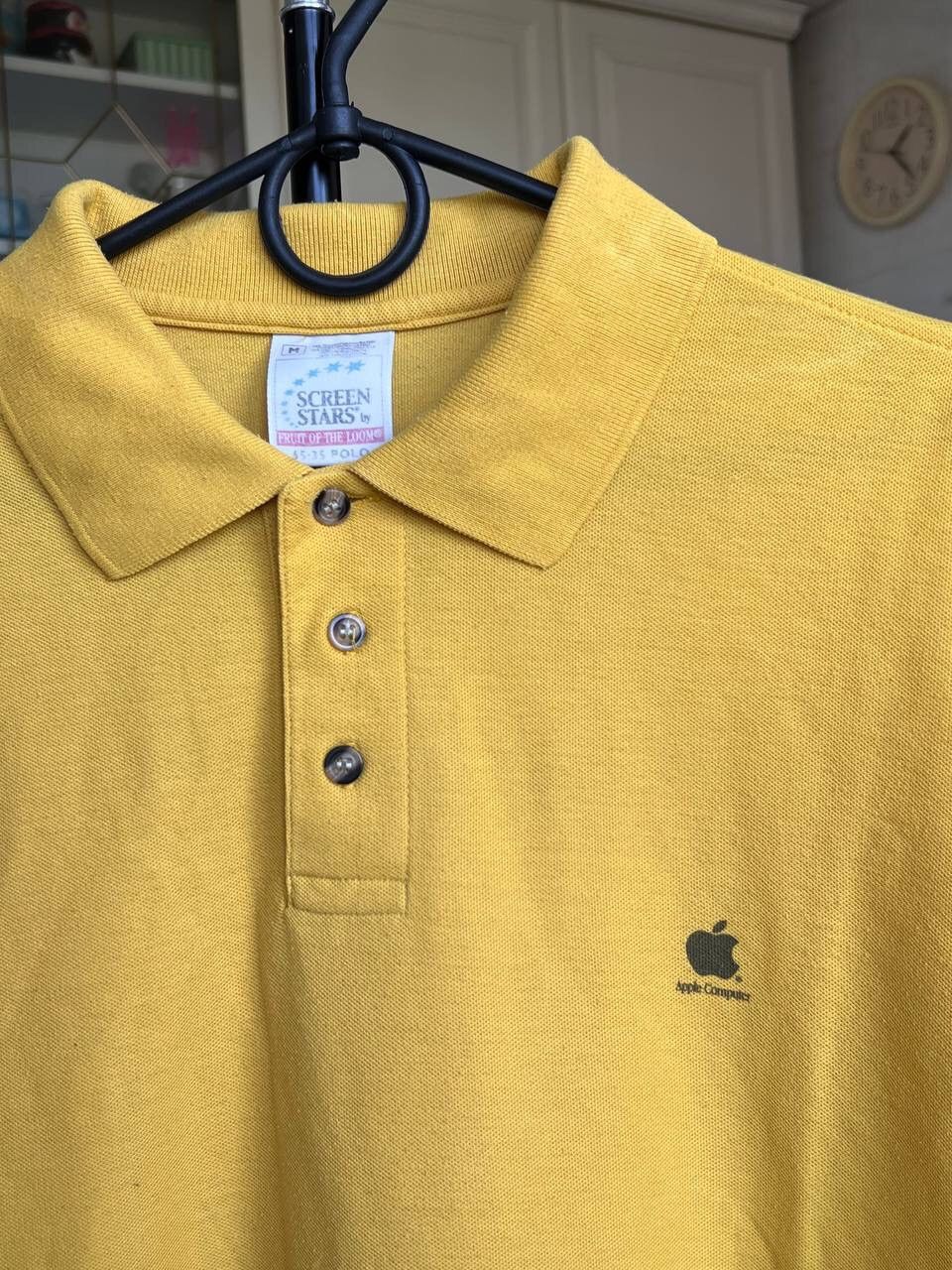 Apple × Vintage Vintage Apple Computers Inc. Polo Shirt Vintage Macintosh Size US L / EU 52-54 / 3 - 3 Thumbnail