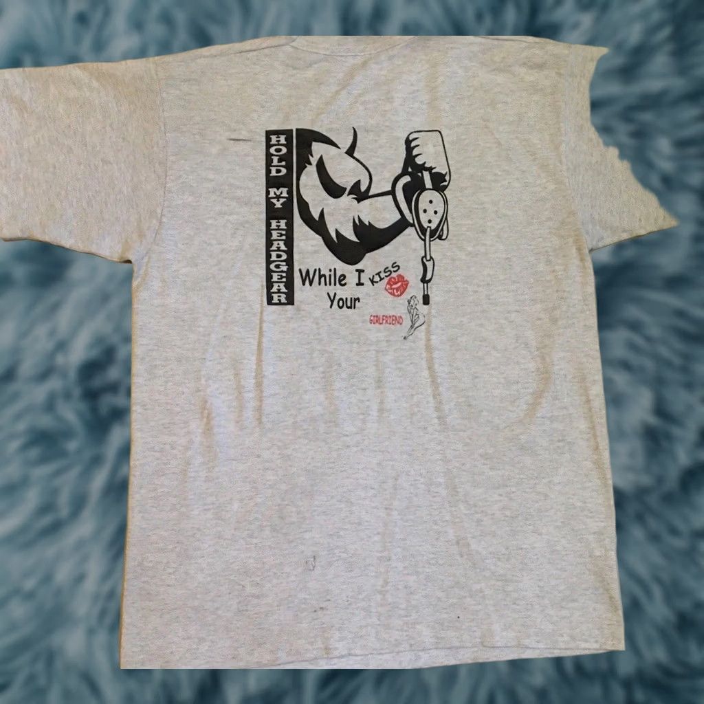 Vintage Vintage Kiss My Ass I'm On Vacation Neon Tee Shirt Funny