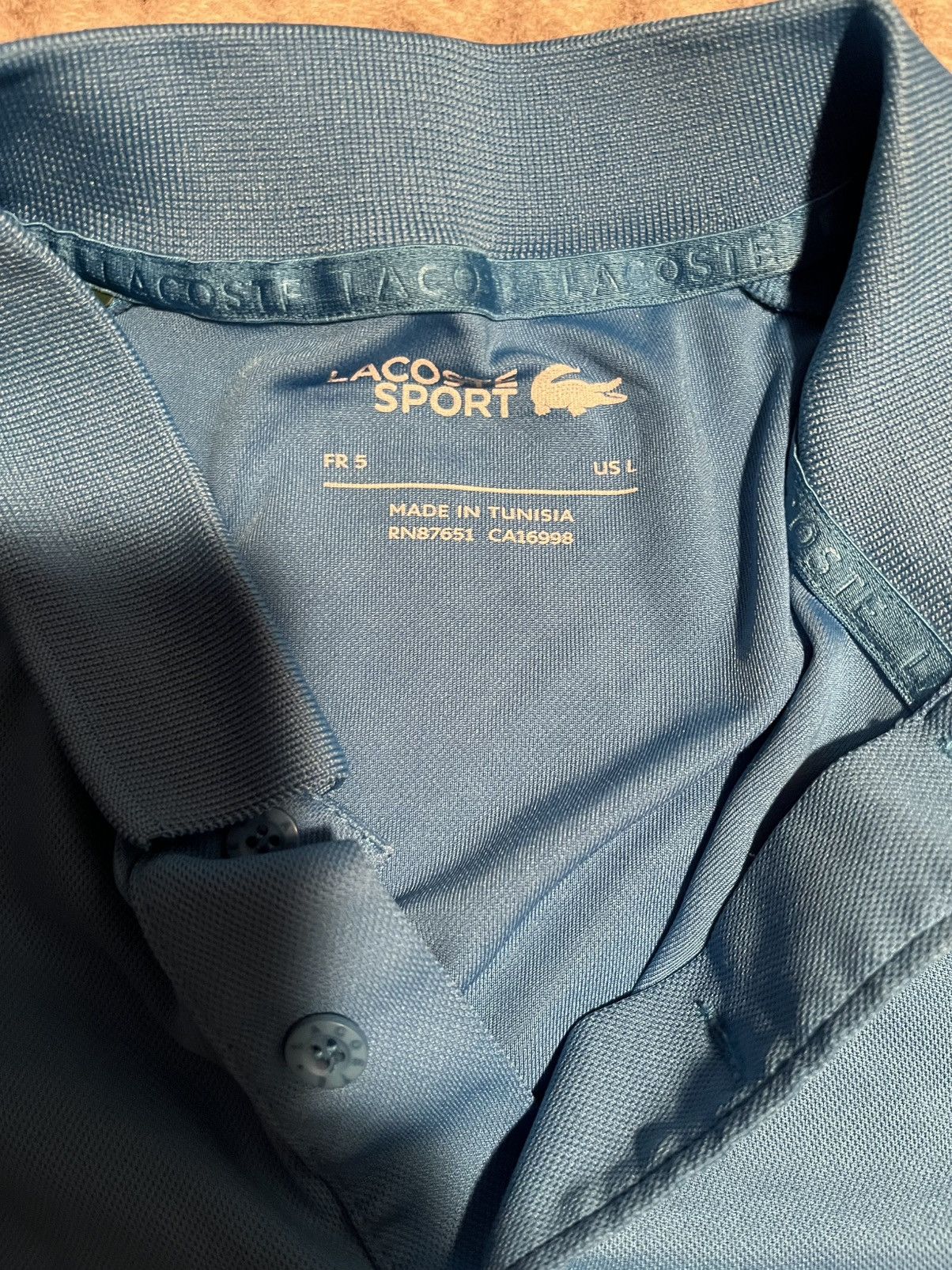 Lacoste Vintage Lacoste Sport Polo Size US XL / EU 56 / 4 - 3 Thumbnail