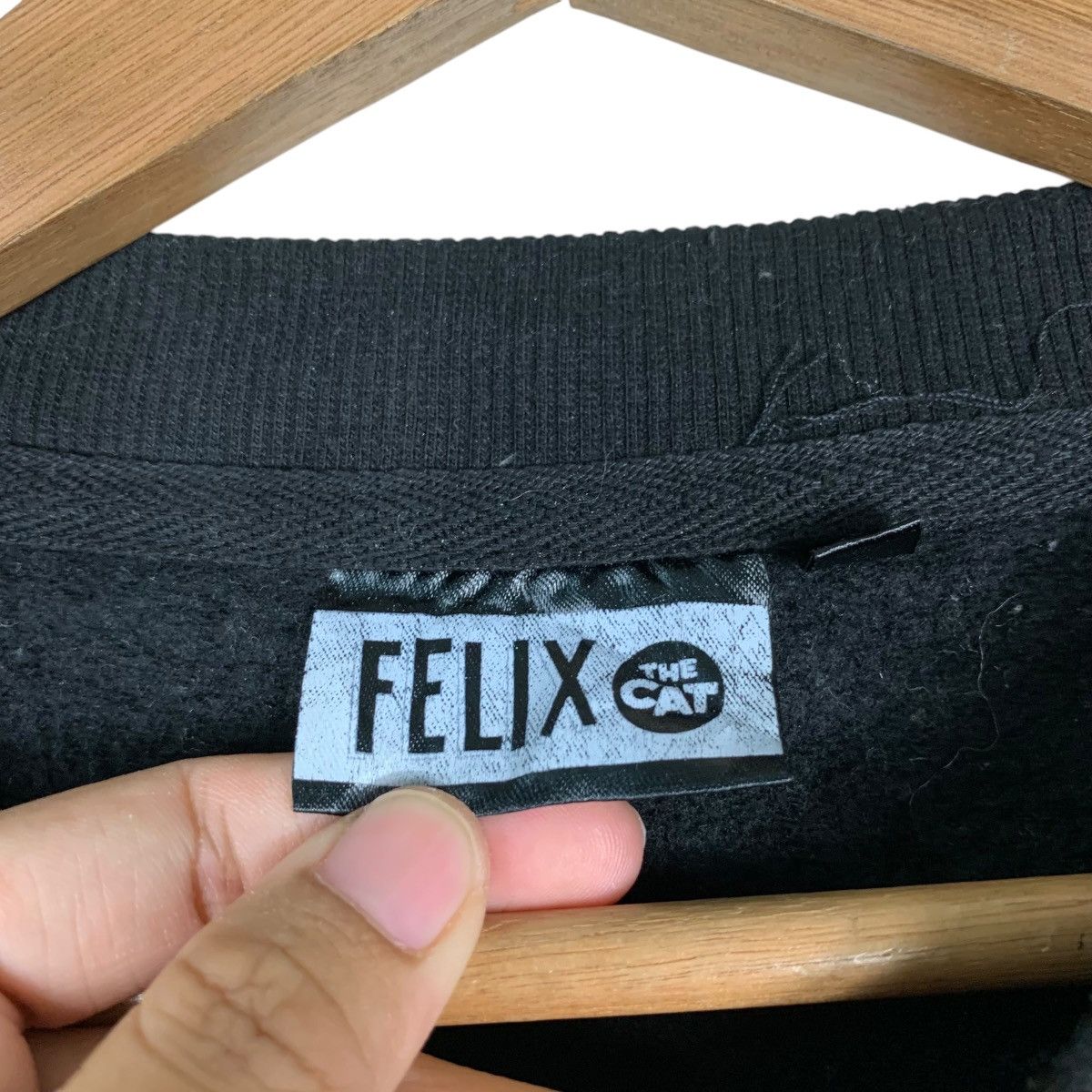 Cartoon Network FELIX The Cat Graphics Printed Crewneck Sweatshirt #1451-C65 Size US M / EU 48-50 / 2 - 11 Thumbnail