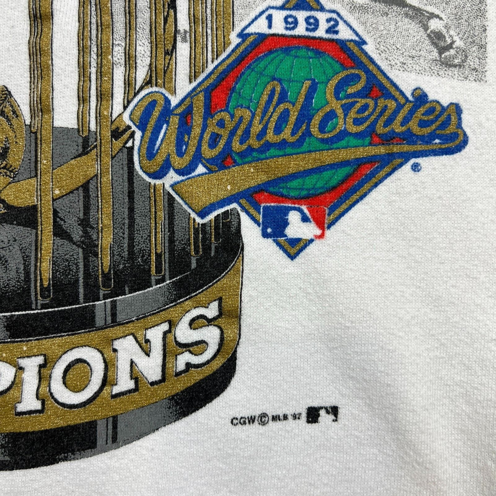 MLB × Vintage Vintage 1992 Toronto Blue Jays Sweatshirt World Series MLB Size US XL / EU 56 / 4 - 5 Thumbnail