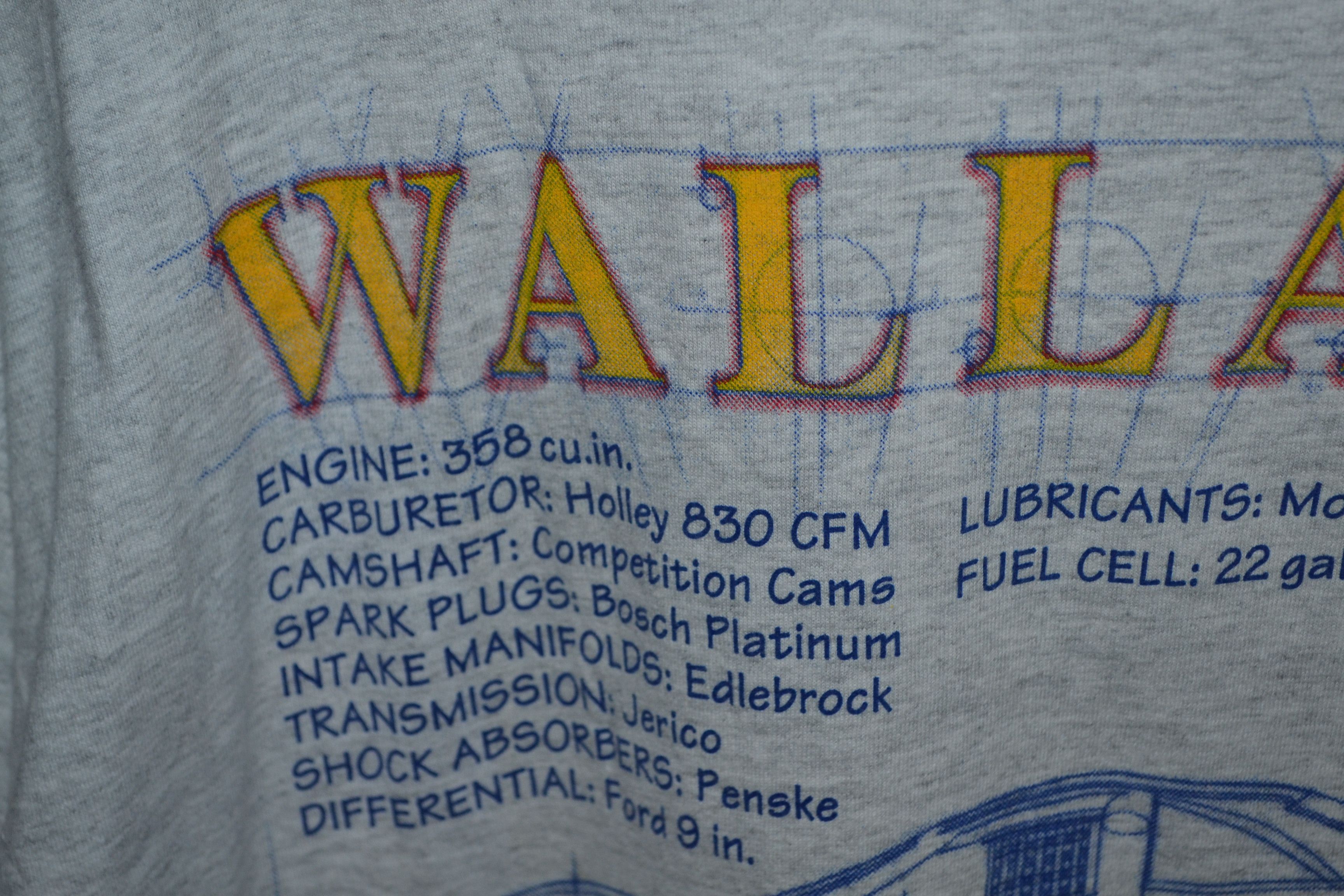 NASCAR × Vintage Vintage Nutmeg Rusty Wallace #2 Race Stats Spec Mens L Size US L / EU 52-54 / 3 - 6 Thumbnail