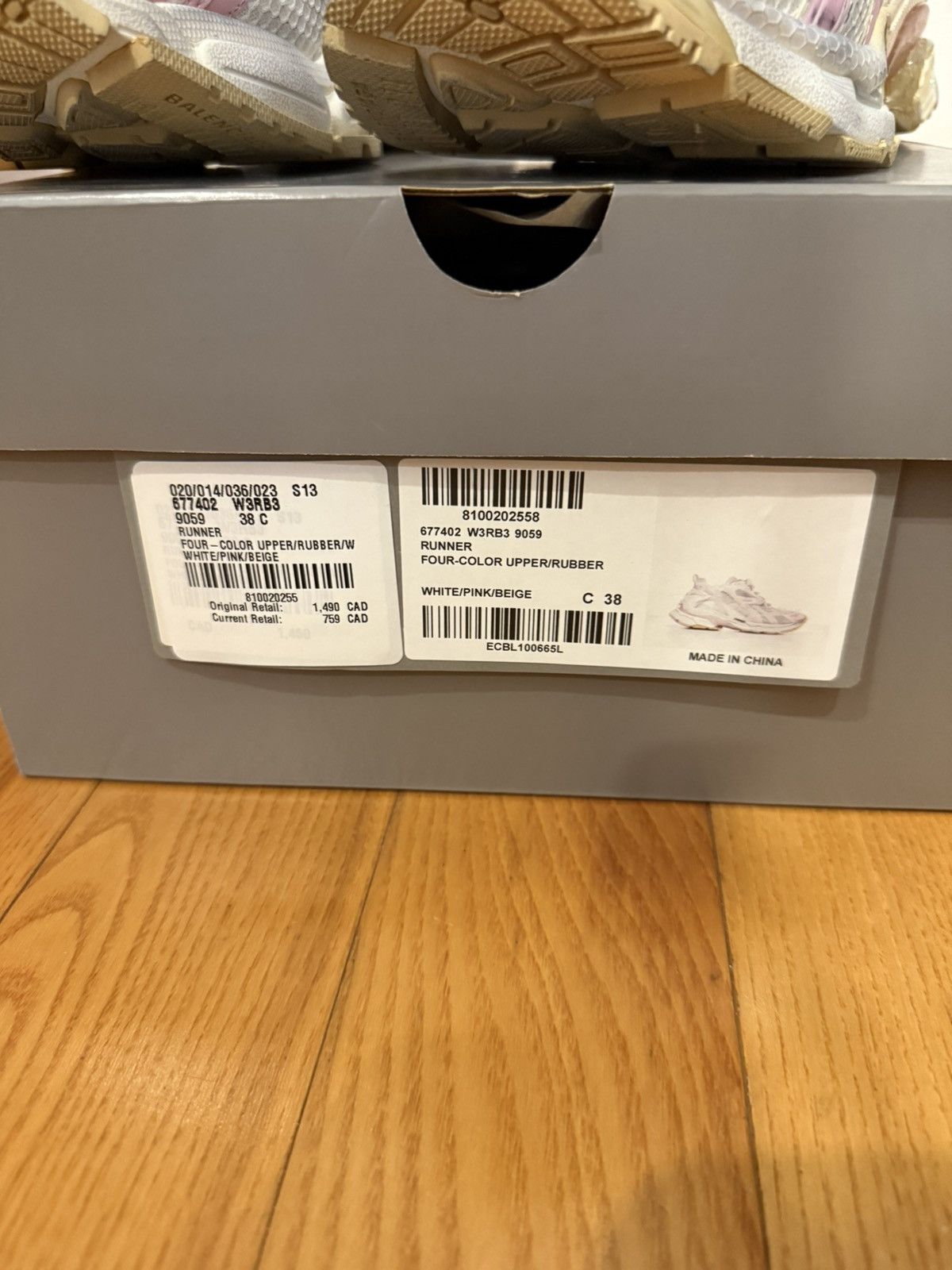 Balenciaga Balenciaga Runner Sneakers Size US 6.5 / EU 39-40 - 8 Thumbnail