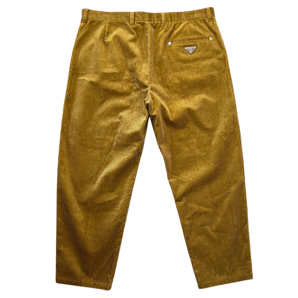 Prada PRADA 2024AW Triangle Logo Pinwale Corduroy Trousers / Pants Size US 44 / EU 60 - 14 Thumbnail