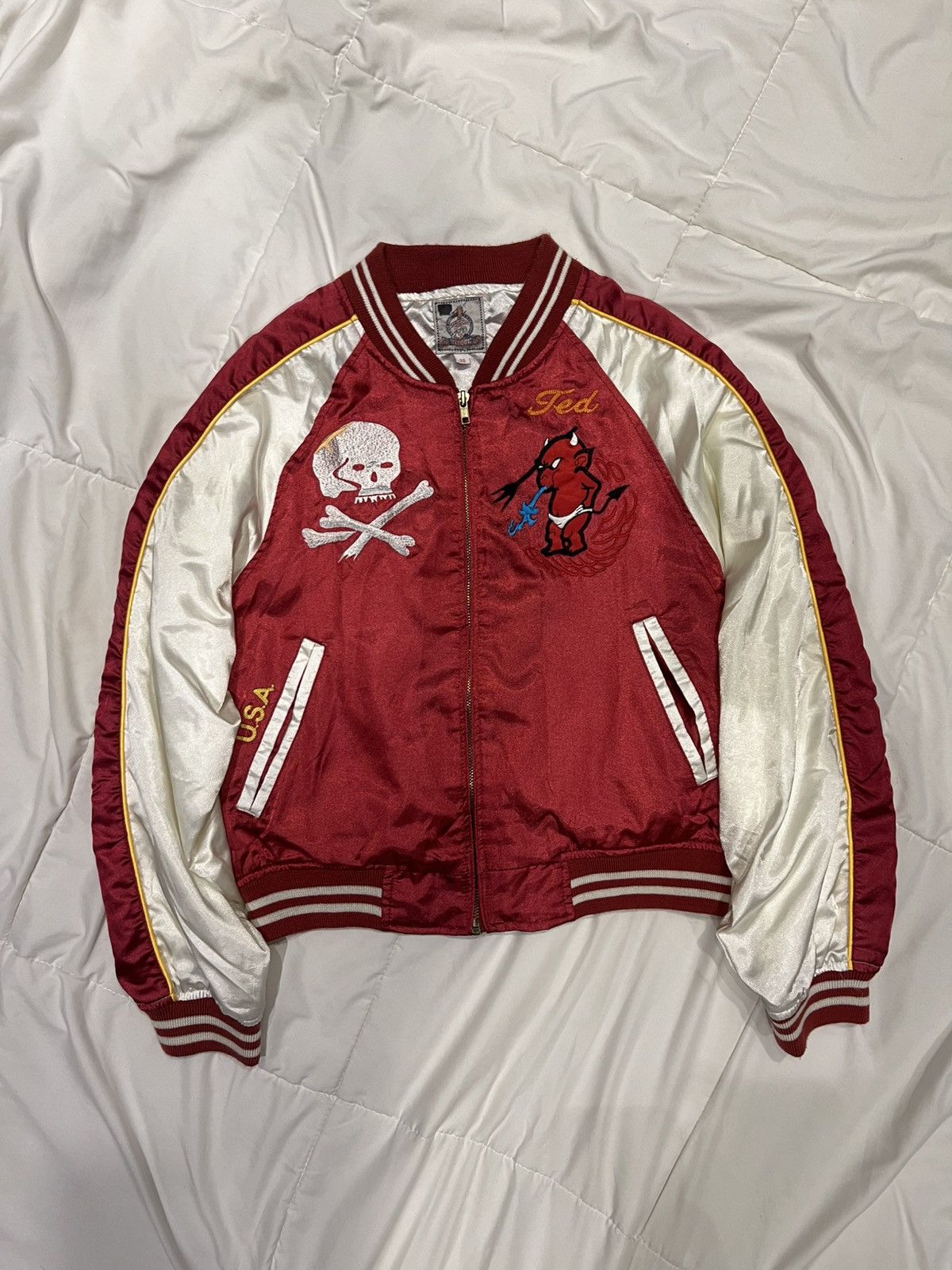 Vintage Y2k Ted Company USA Sukajan Jackets Size US S / EU 44-46 / 1 - 1 Thumbnail
