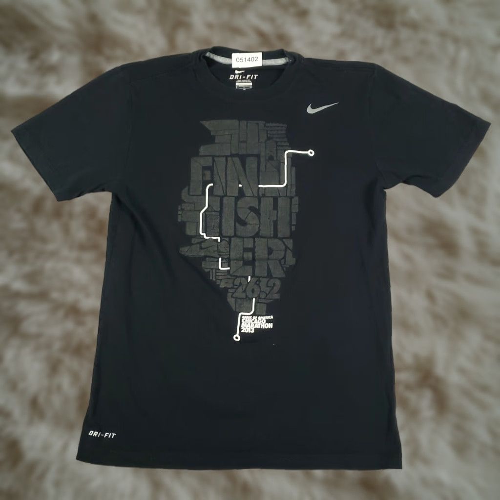 Nike Nike T Shirt Mens Size Small Black Swoosh Casual Short Sleeve Adult Size US S / EU 44-46 / 1 - 1 Thumbnail