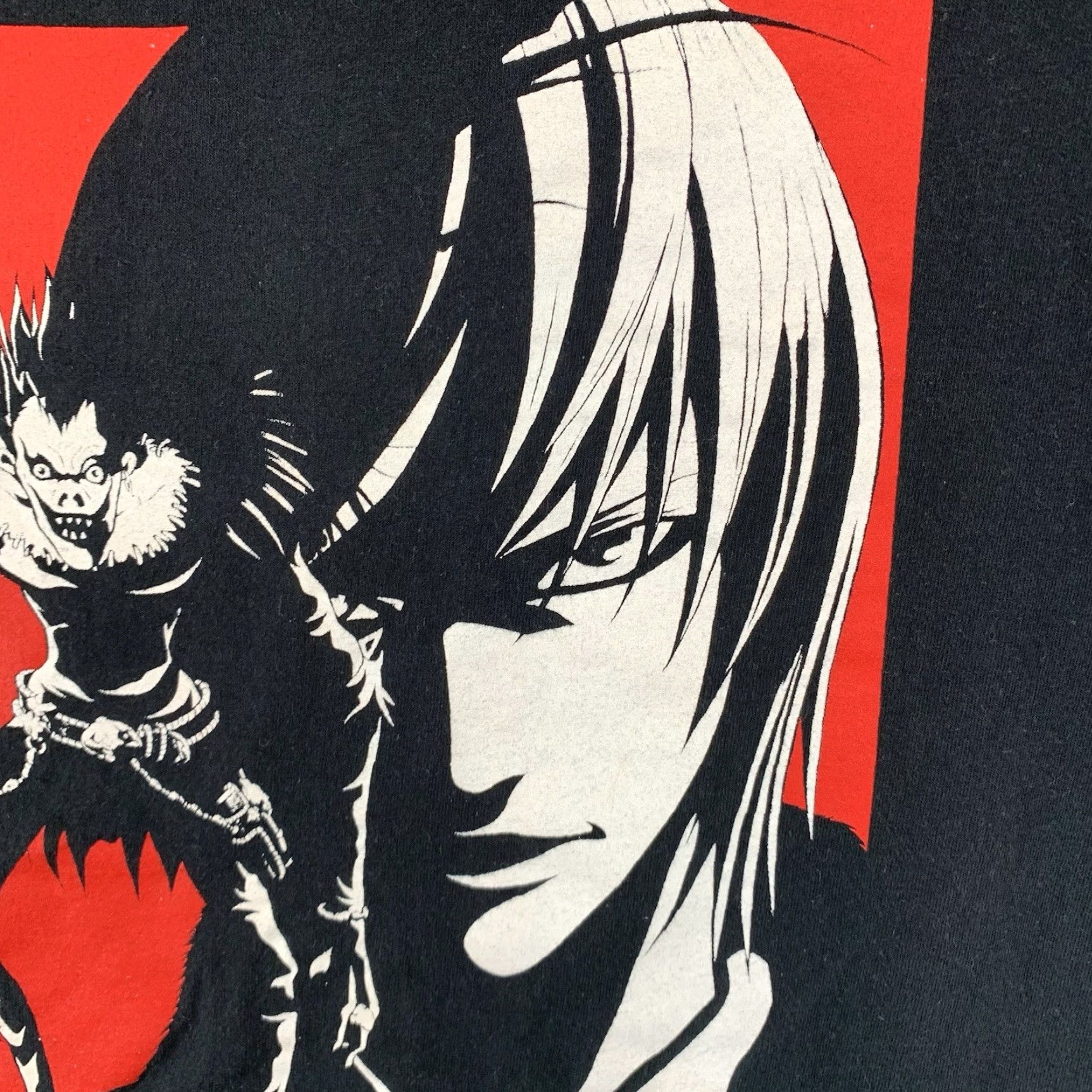 Vintage VINTAGE Deathnote Anime Shirt Unisex Adults Short Sleeve Cotton Tee Black Red 2020s Size US M / EU 48-50 / 2 - 7 Thumbnail