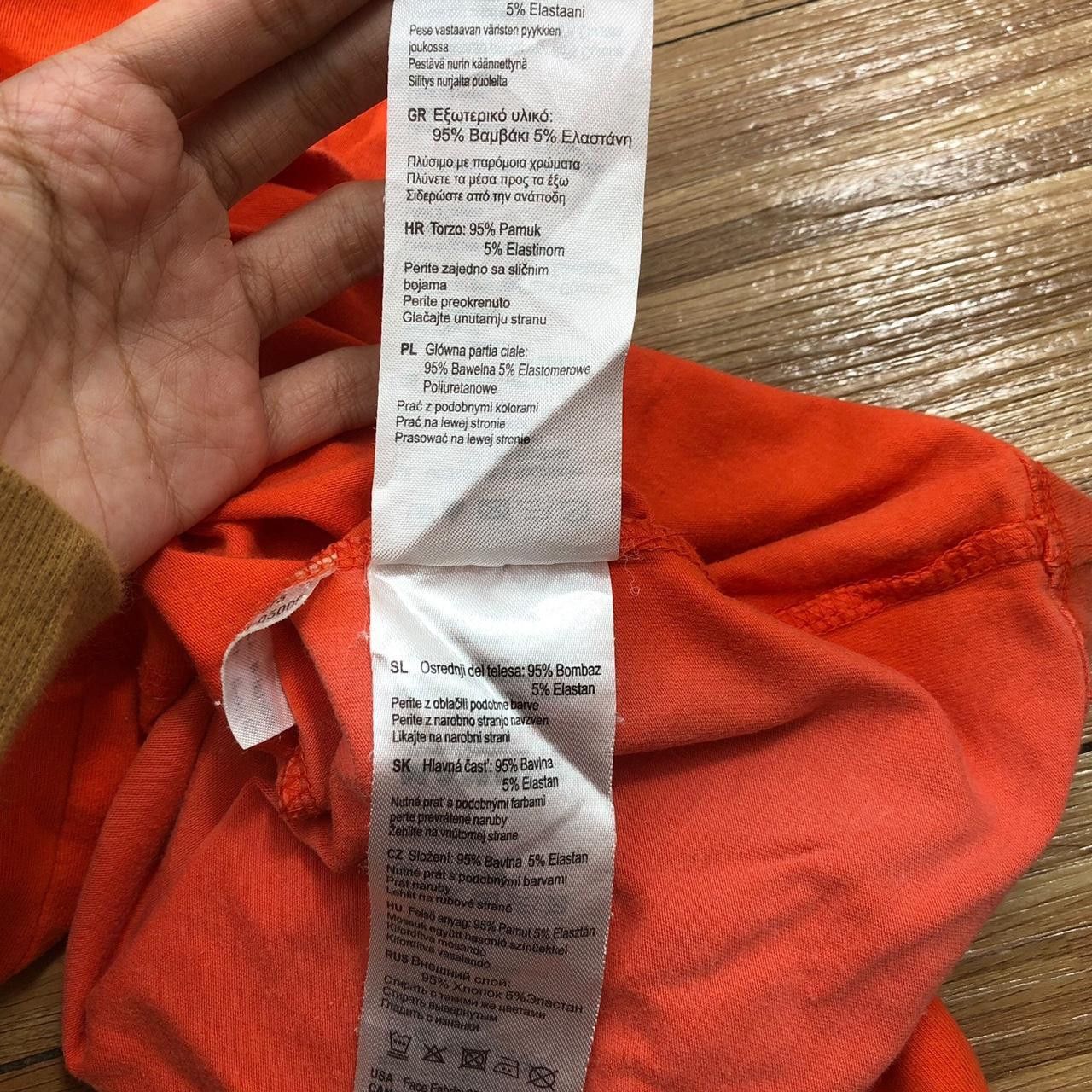 Mammut MAMMUT SPORTS OUTDOOR Basecamp Orange Tee Shirt Top Camping Size US M / EU 48-50 / 2 - 7 Thumbnail