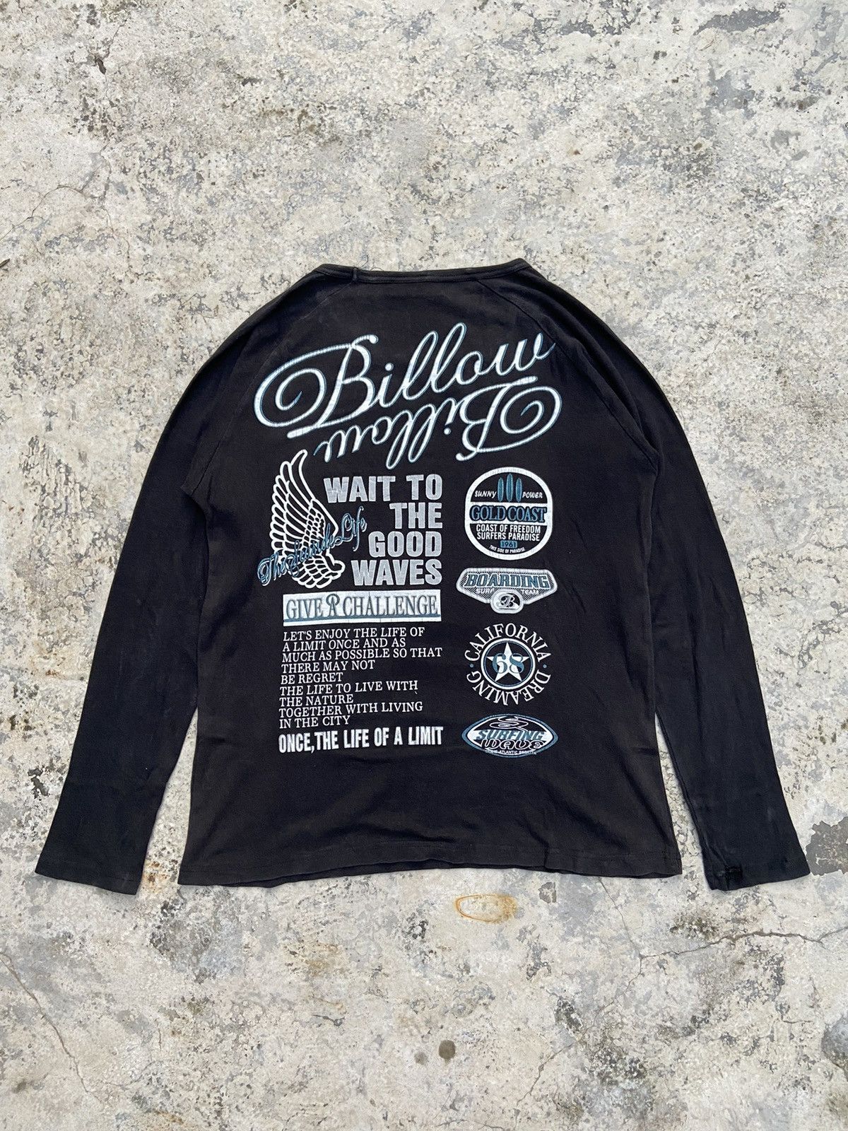 If Six Was Nine 2000s dope.H billow blurr long sleeve t-shirt Size US L / EU 52-54 / 3 - 4 Thumbnail