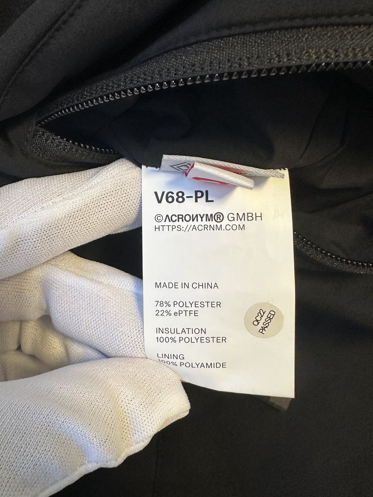 Acronym V68-PL (XL, Black, New) Size US XL / EU 56 / 4 - 5 Thumbnail