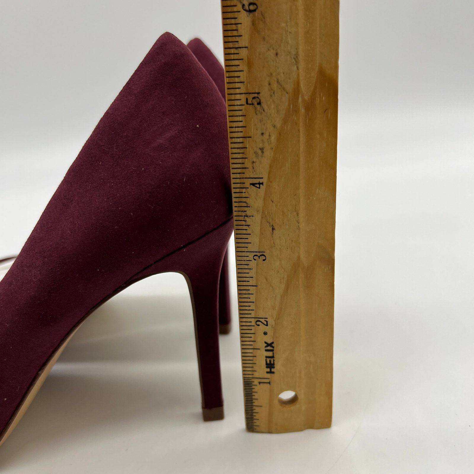 Other G.I.L.I. Women Heel Size 6 M Pointed Toe Pumps Jill Burgundy Size US 6 / IT 36 - 4 Thumbnail