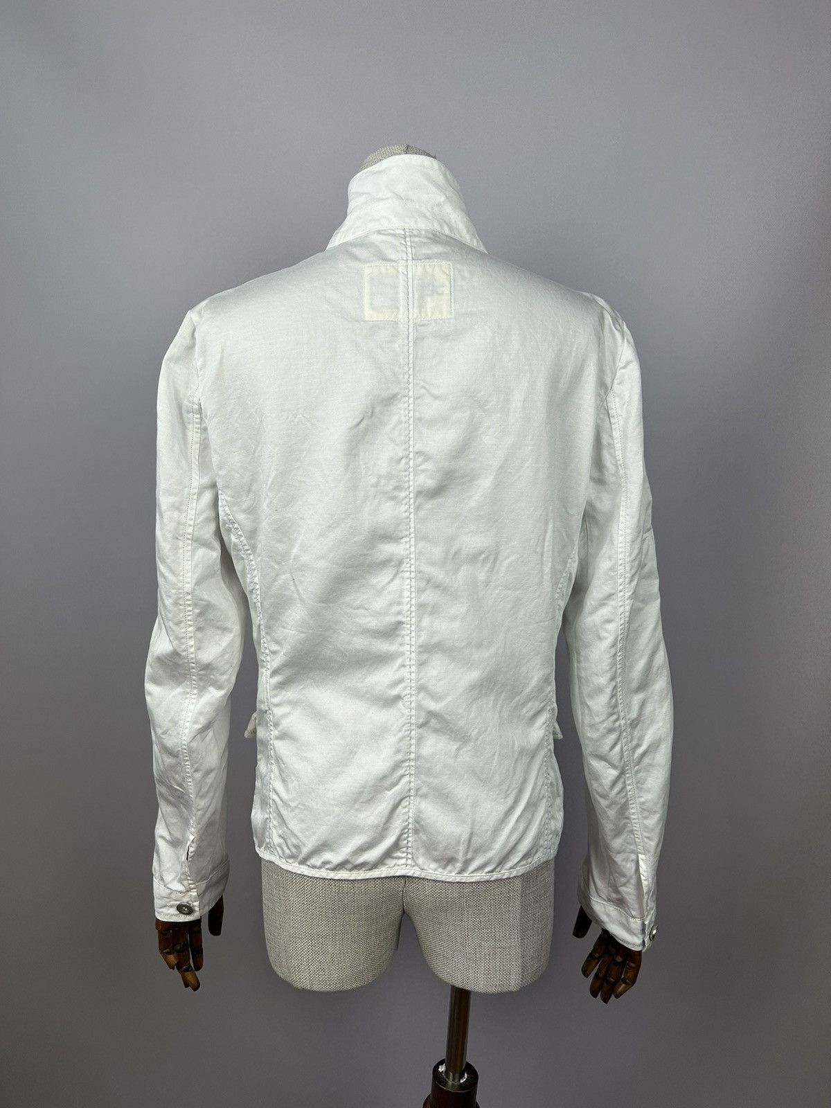 Marithe + Francois Girbaud × Vintage LE JEAN DE MARITHE FRANCOIS GIRBAUD Cotton Blazer Jacket Size XL / US 12-14 / IT 48-50 - 10 Thumbnail