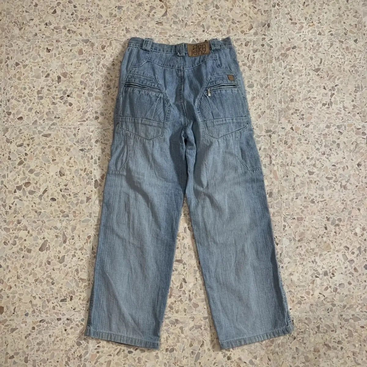 Beauty Beast OMAVI DENIM MULTI POCKET BAGGY TACTICAL TROUSERS PANTS W27 Size US 27 - 9 Thumbnail