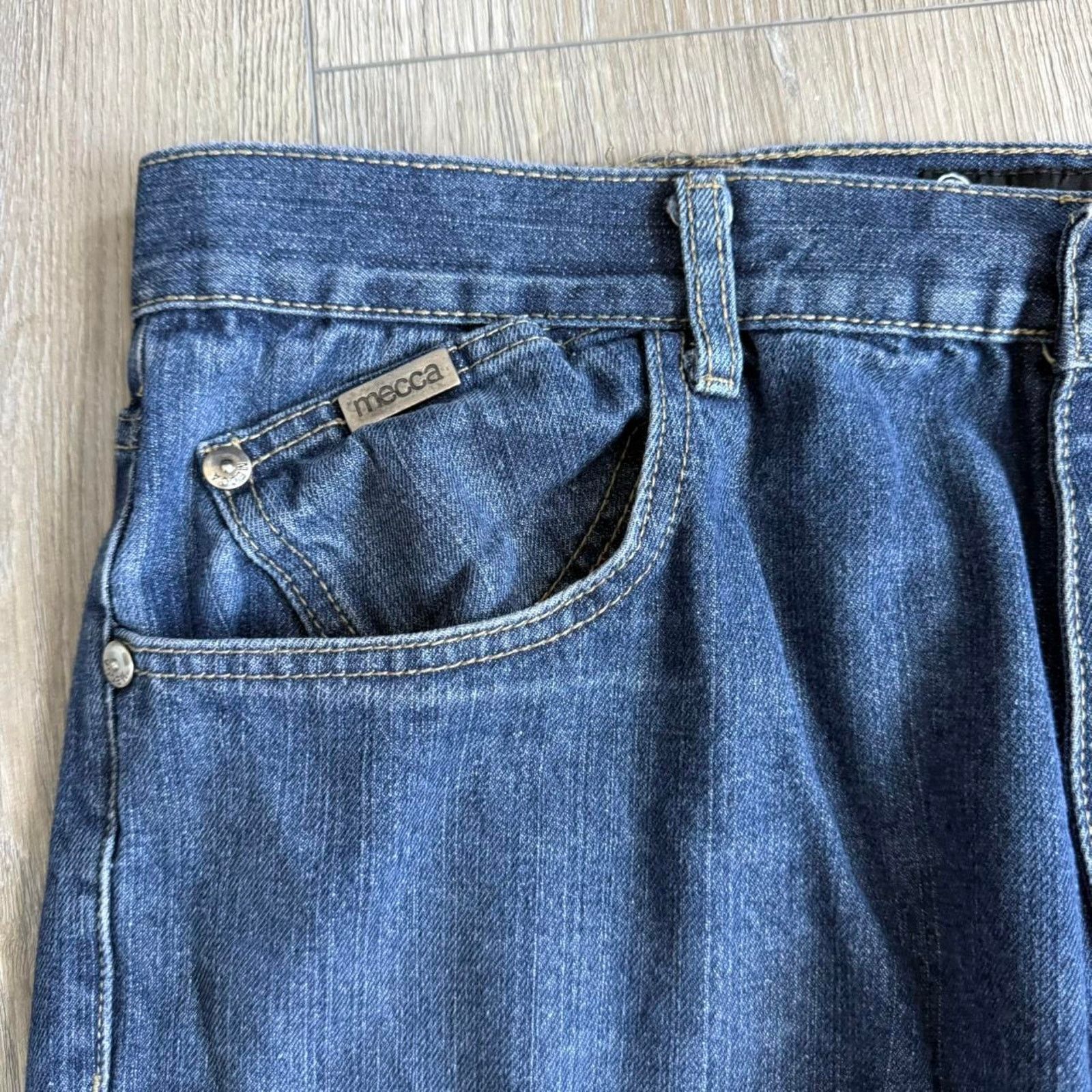 Other Vintage y2k mecca jeans faded denim Size US 39 - 7 Thumbnail