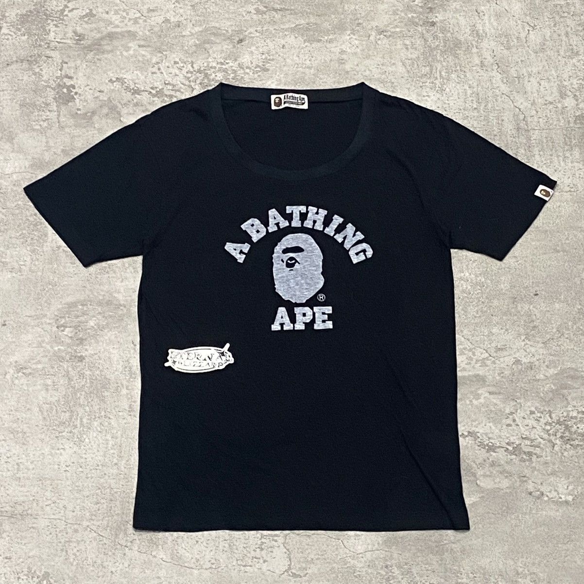 Bape Bape College Logo Tshirt Size ONE SIZE - 1 Thumbnail