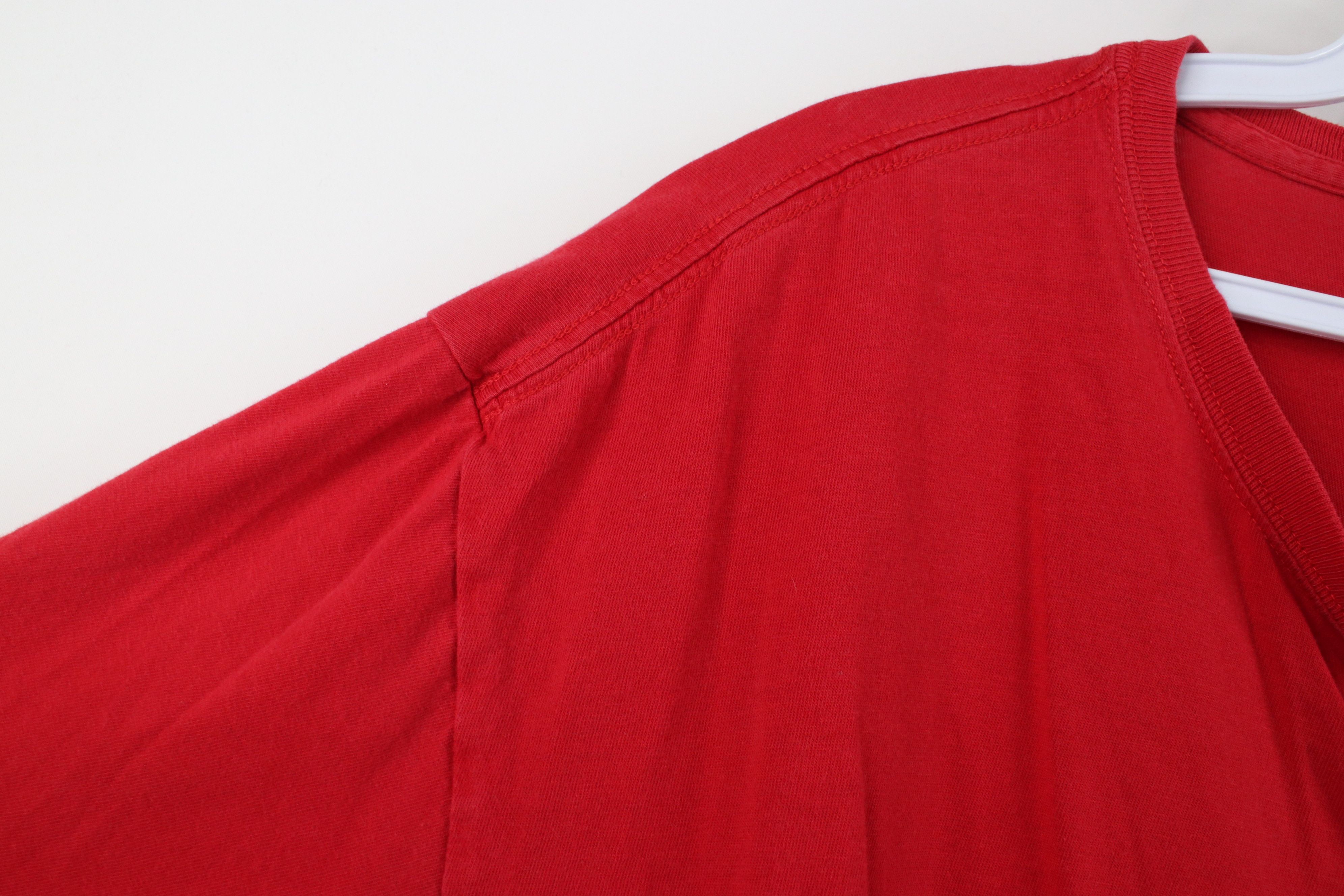 Polo Ralph Lauren Vintage 90s Ralph Lauren Short Sleeve T-Shirt Red USA Size US L / EU 52-54 / 3 - 9 Thumbnail