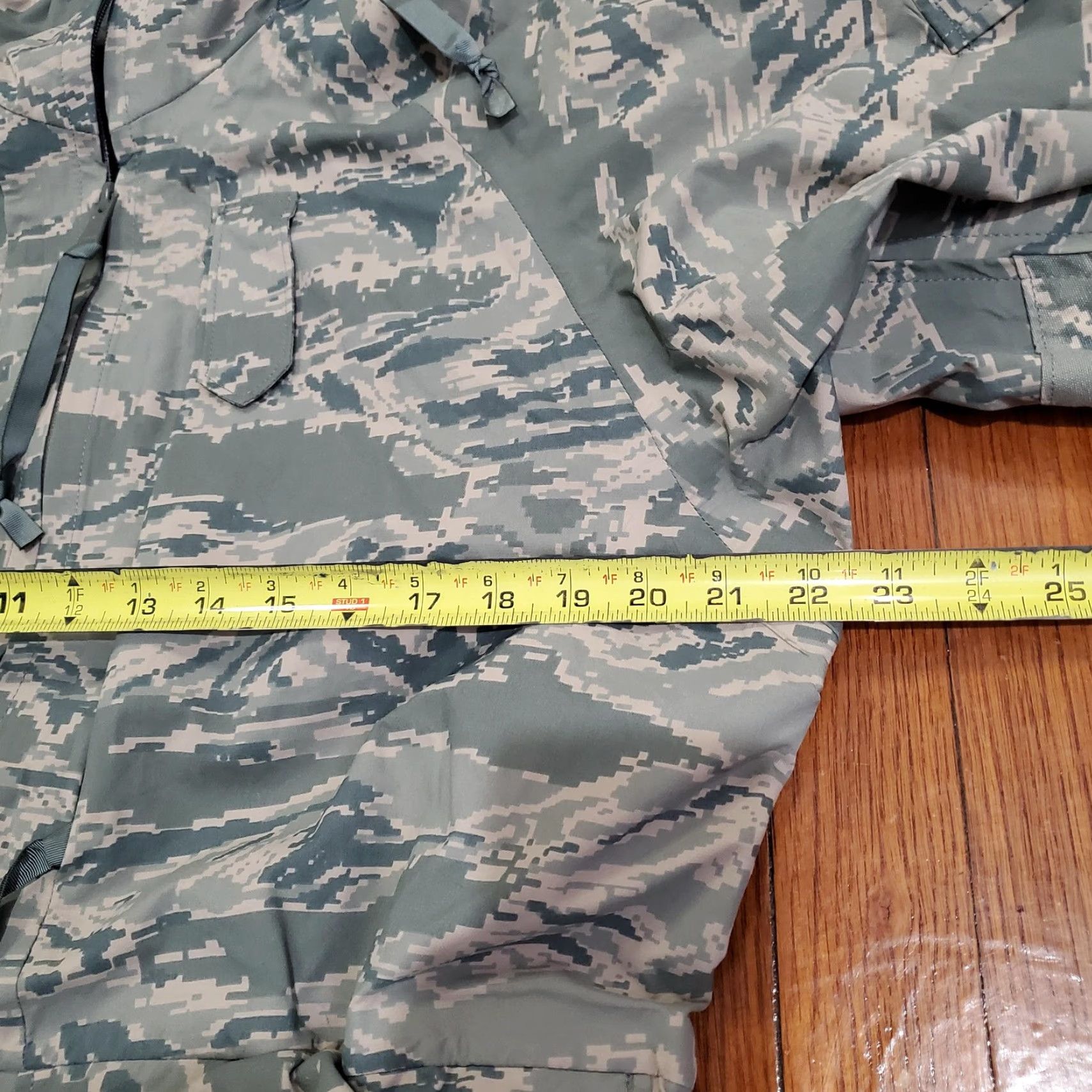 Vintage VINTAGE US Air Force APEC Jacket Mens Large Tiger Stripe Parka Camouflage Hooded Size US L / EU 52-54 / 3 - 6 Thumbnail