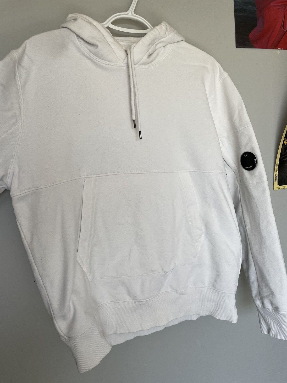 C.P. Company C.P. Company Diagonal Raised Hoodie White Size US XL / EU 56 / 4 - 2 Thumbnail