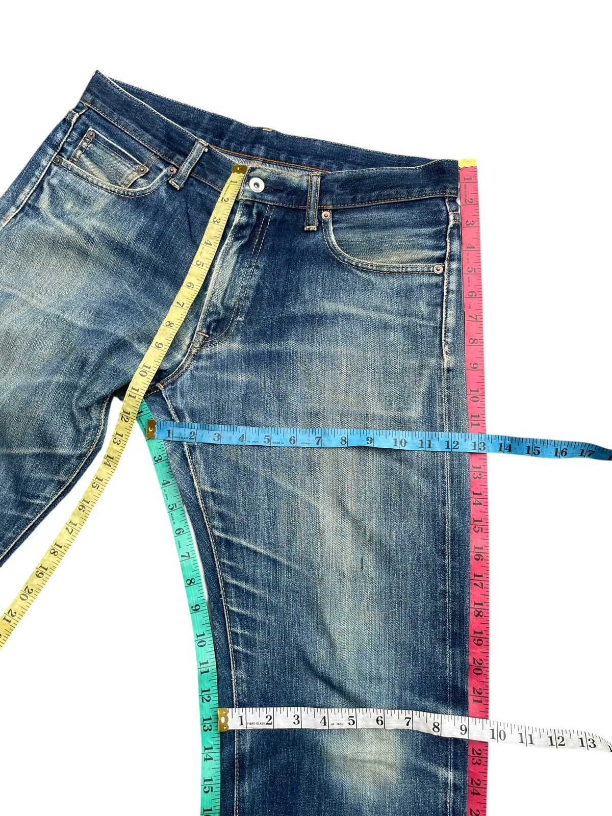 Japanese Brand × Uniqlo Uniqlo Selvedge Jeans Size US 34 / EU 50 - 15 Thumbnail