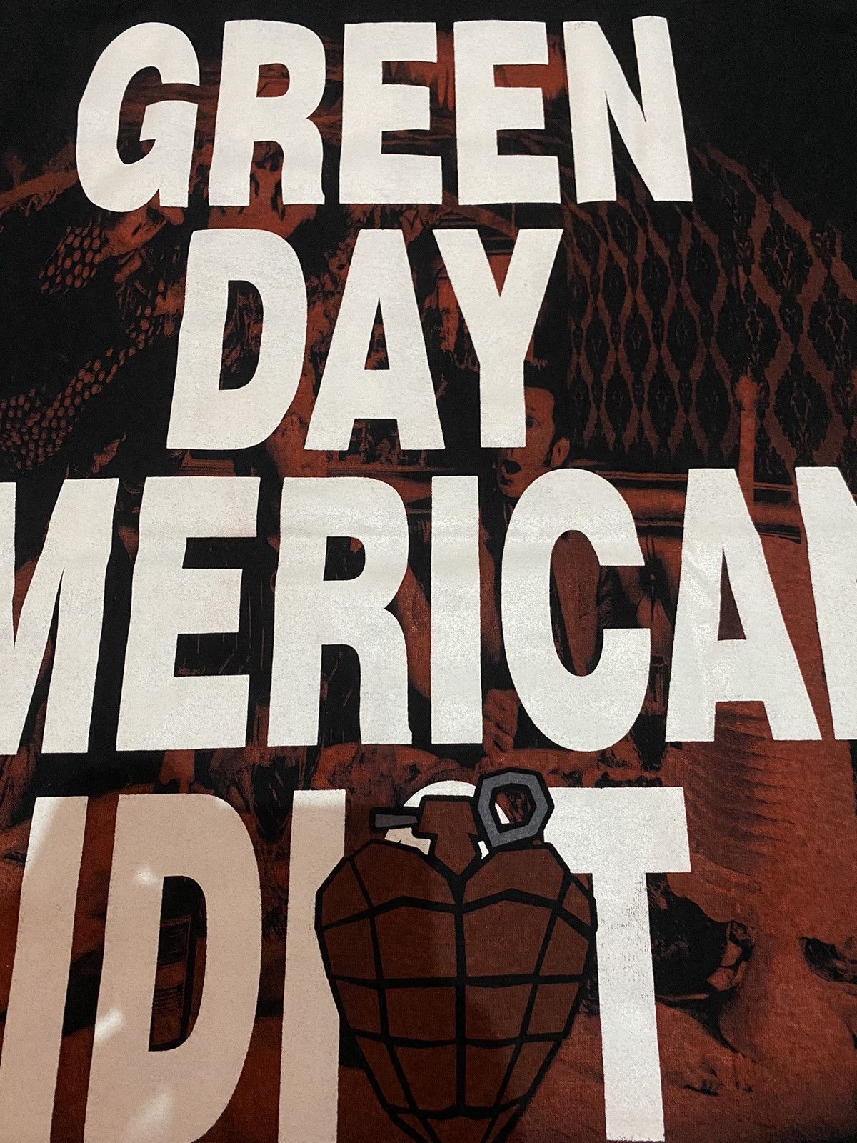 Band Tees × Vintage 🔥RARE🔥 Green Day American Idiot Cover Album Boot tee Size US L / EU 52-54 / 3 - 10 Thumbnail
