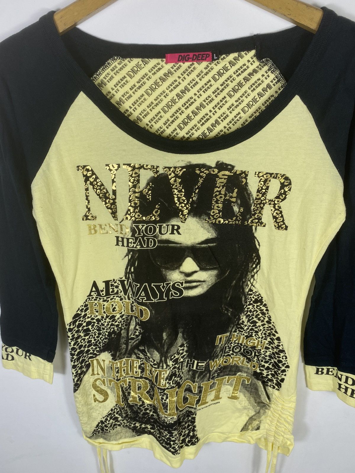 Hysteric Glamour Crazy Dig Deep Never Band Your head lgb ifsix style Size US M / EU 48-50 / 2 - 3 Thumbnail