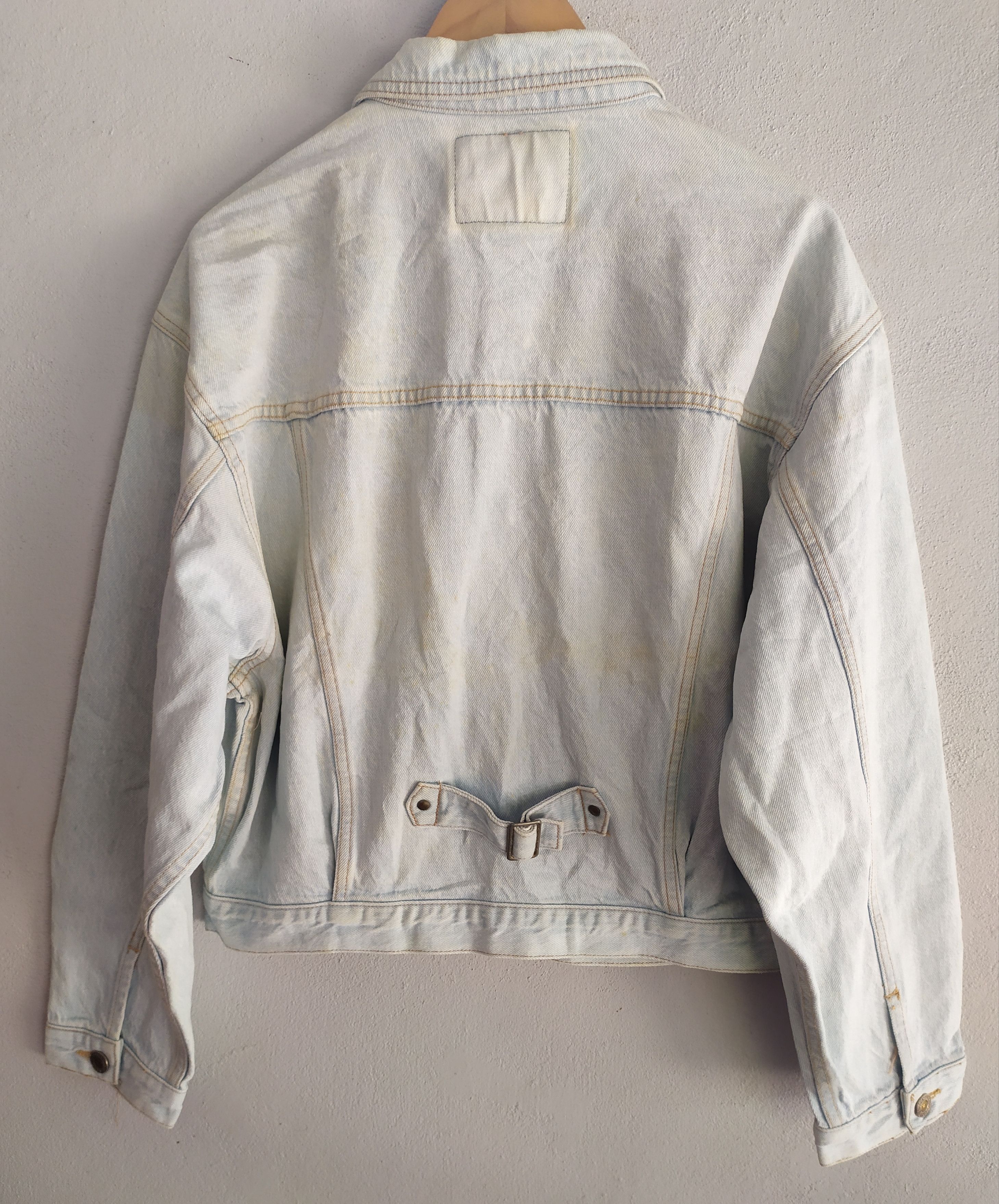 Big John × Vintage Vtg BIG JOHN SPIRIT Denim Jacket Size US L / EU 52-54 / 3 - 2 Thumbnail