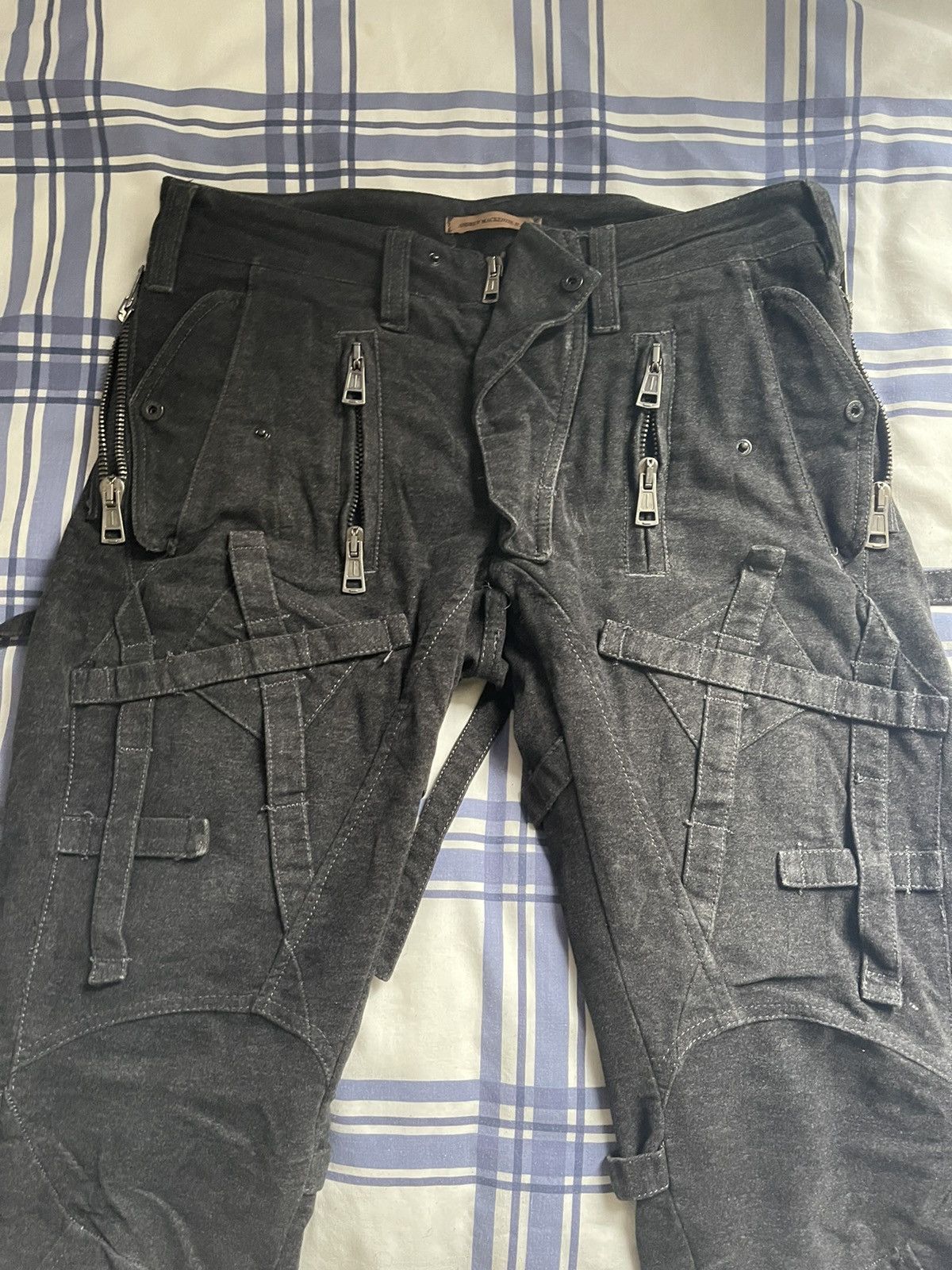 image of Pantalon Andrew Mackenzie in Grey, Men's (Size 32)