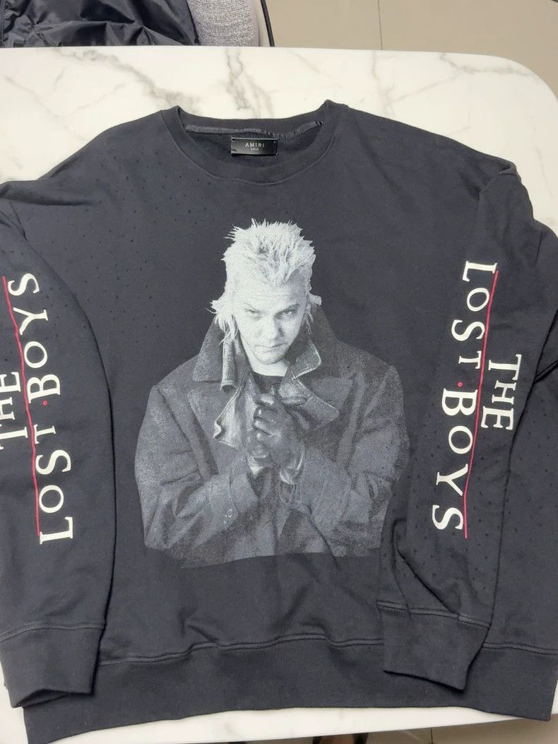 Amiri Amiri black lost boy sweater Size US L / EU 52-54 / 3 - 2 Thumbnail