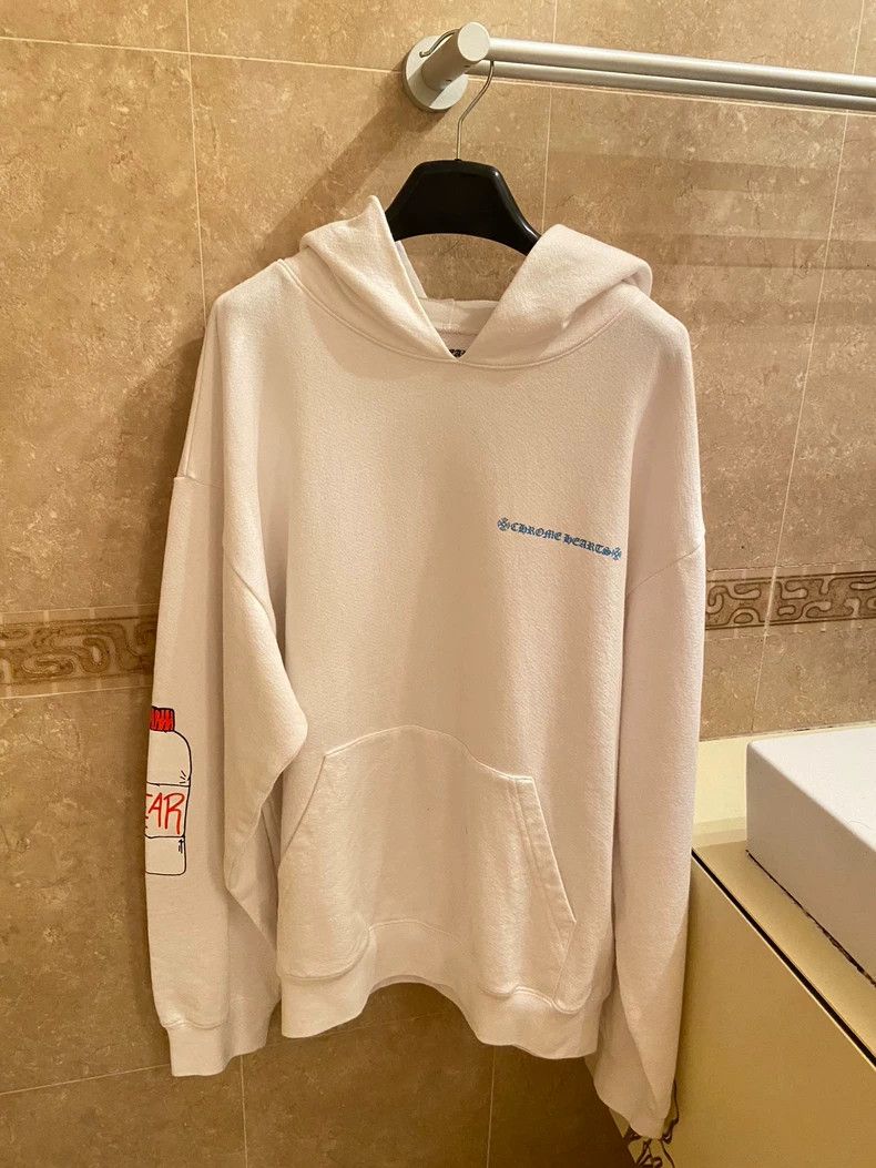 Chrome Hearts Chrome Hearts Matty Boy White Hoodie Size US XL / EU 56 / 4 - 1 Thumbnail