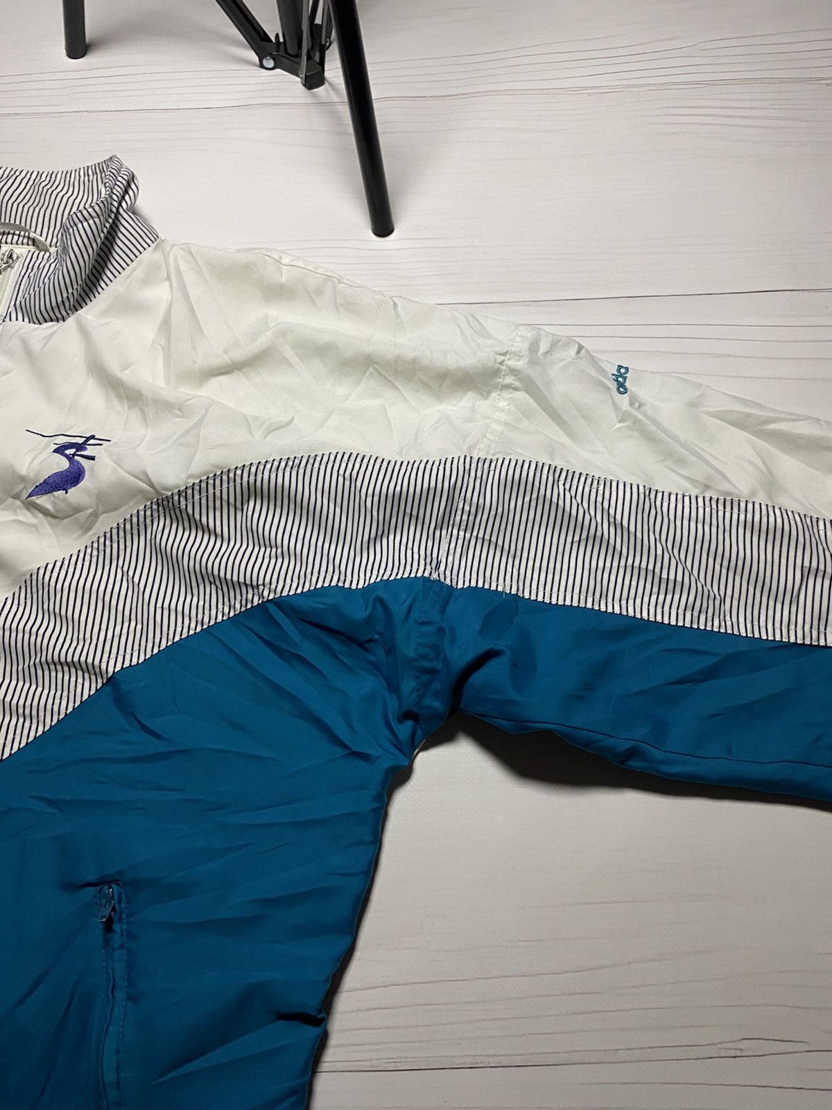 Adidas × Vintage Vintage Adidas Stefan Edberg tennis box fit track jacket Size US M / EU 48-50 / 2 - 13 Thumbnail
