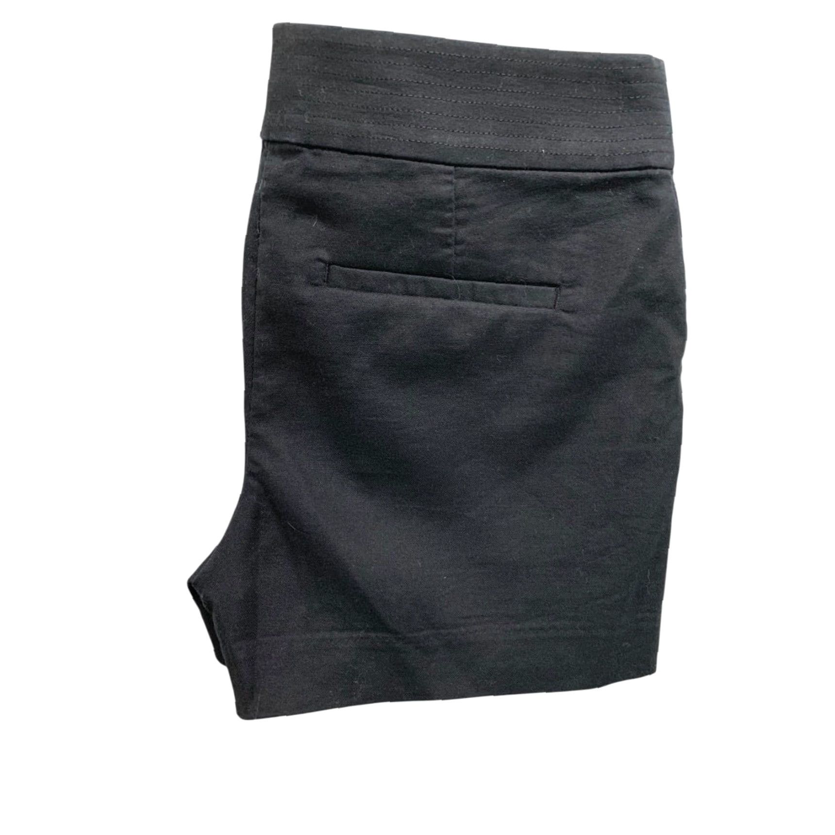 Loft Loft Shorts Womens Size 2 Black Goldtone Button Pockets Size 26" / US 2 / IT 38 - 4 Thumbnail