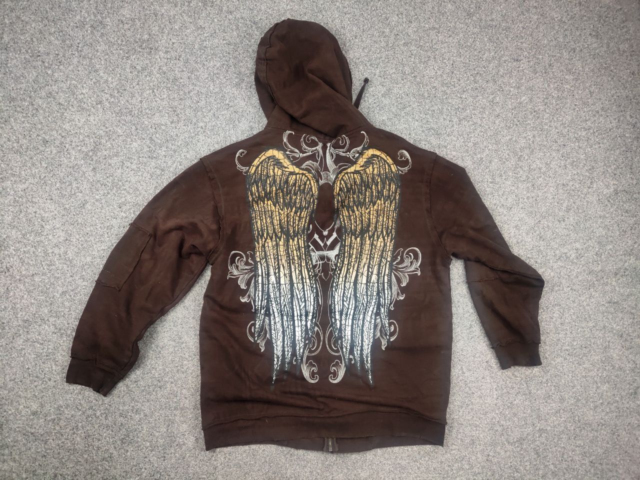 If Six Was Nine Vintage Kayden K Y2K Tattoo Affliction Zip Hoodie opium LGB Size US XL / EU 56 / 4 - 11 Thumbnail