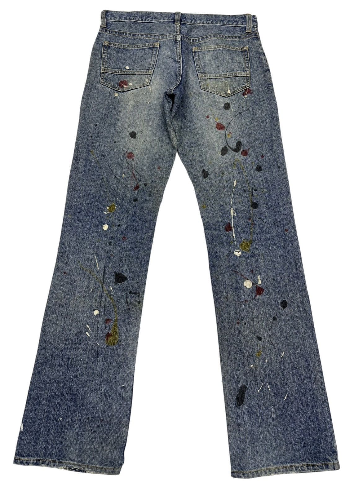 Kapital Vintage Painter Jeans Distress Michel Klein HelmutLang Style Size US 32 / EU 48 - 8 Thumbnail