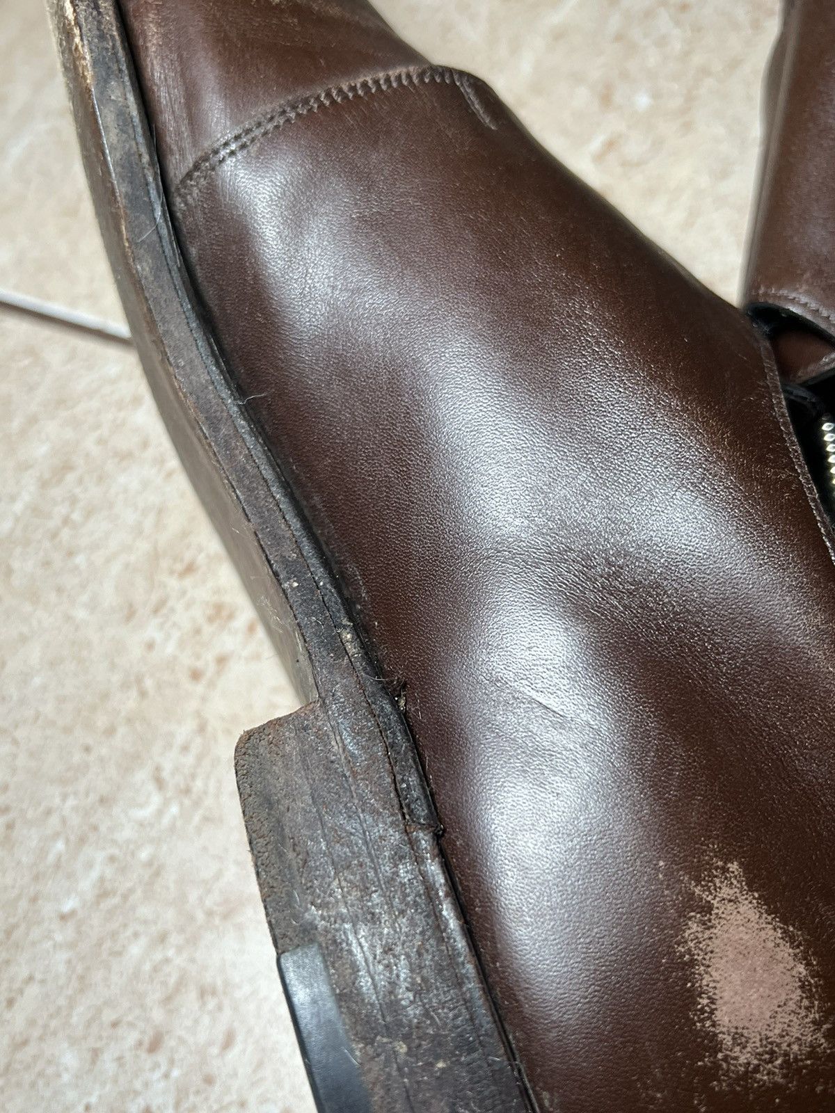 John Lobb Vintage JOHN LOBB William Brown Double Leather Monk Straps Size US 11 / EU 44 - 15 Thumbnail